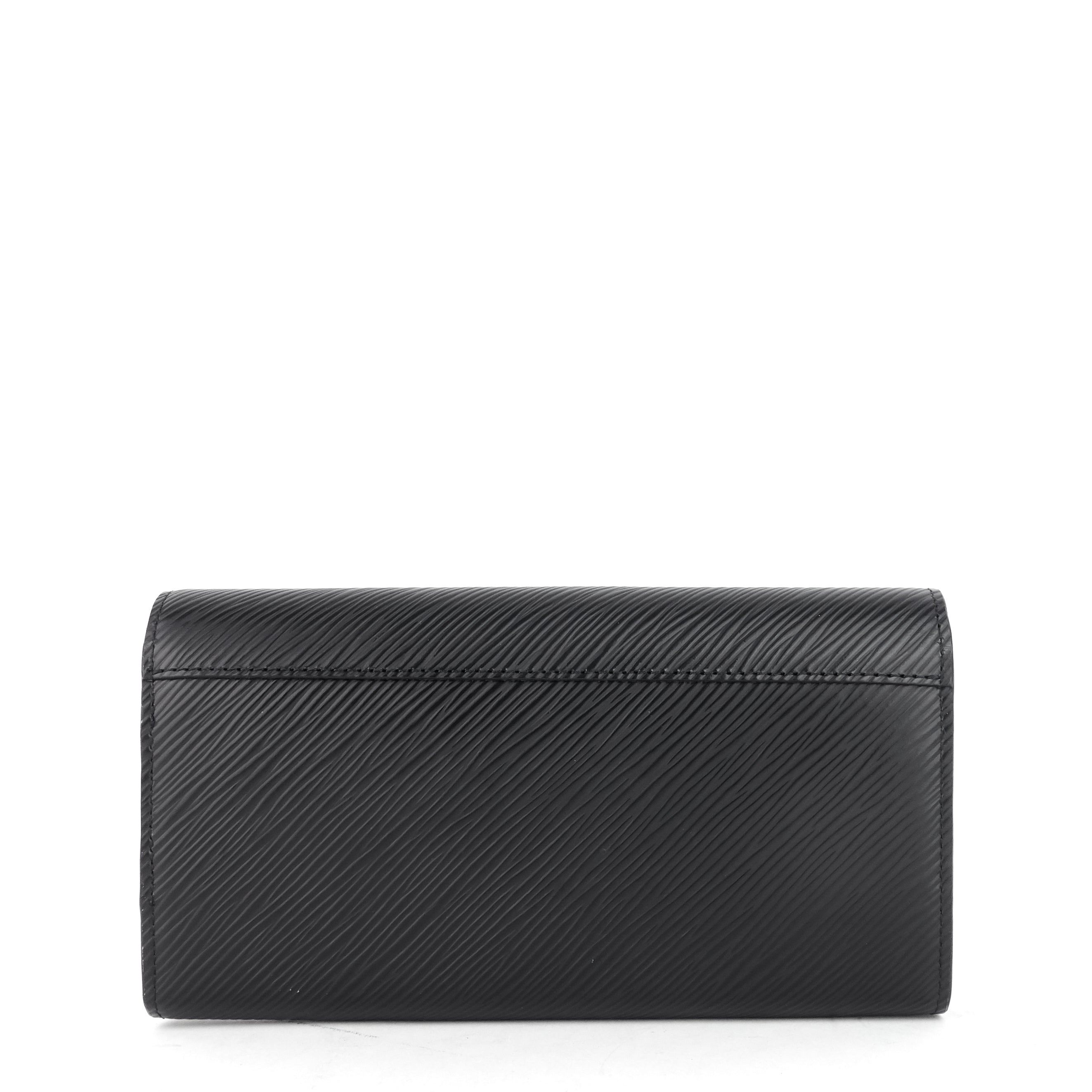 Louis Vuitto Twist Long Black Epi Leather Wallet