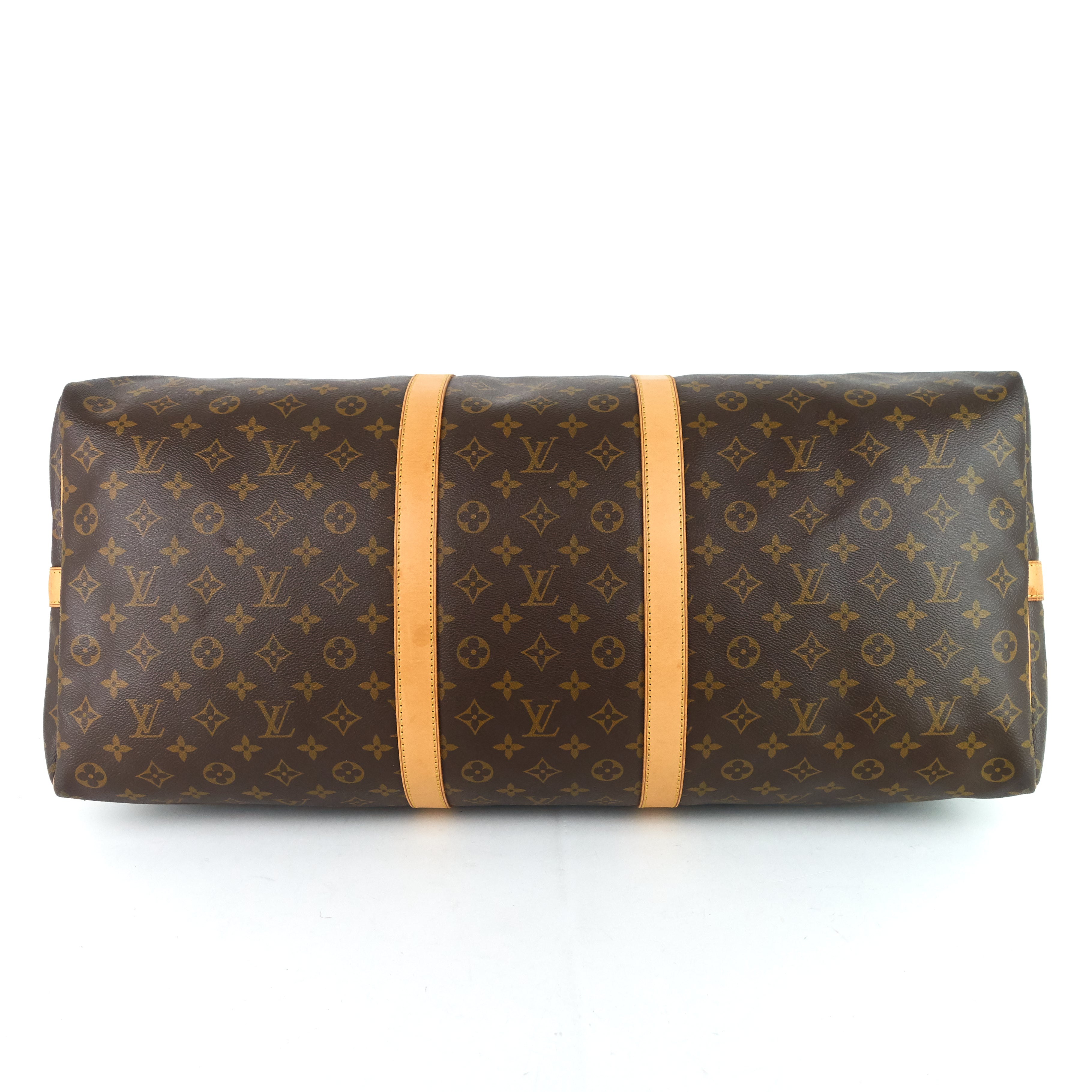 Louis Vuitto Keepall 60 Bandouliere Monogram Canvas Bag