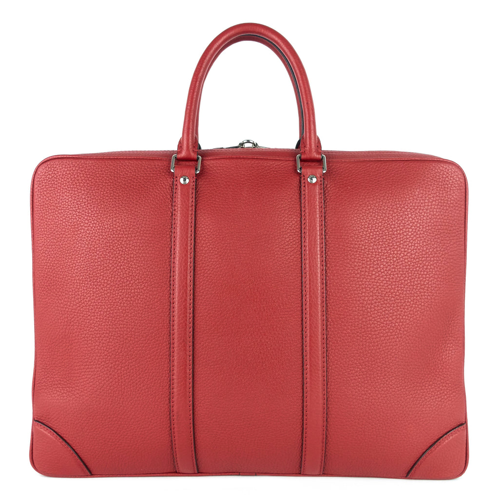 Louis Vuitto Porte-Documents Voyage PM Taurillon Leather Briefcase Bag
