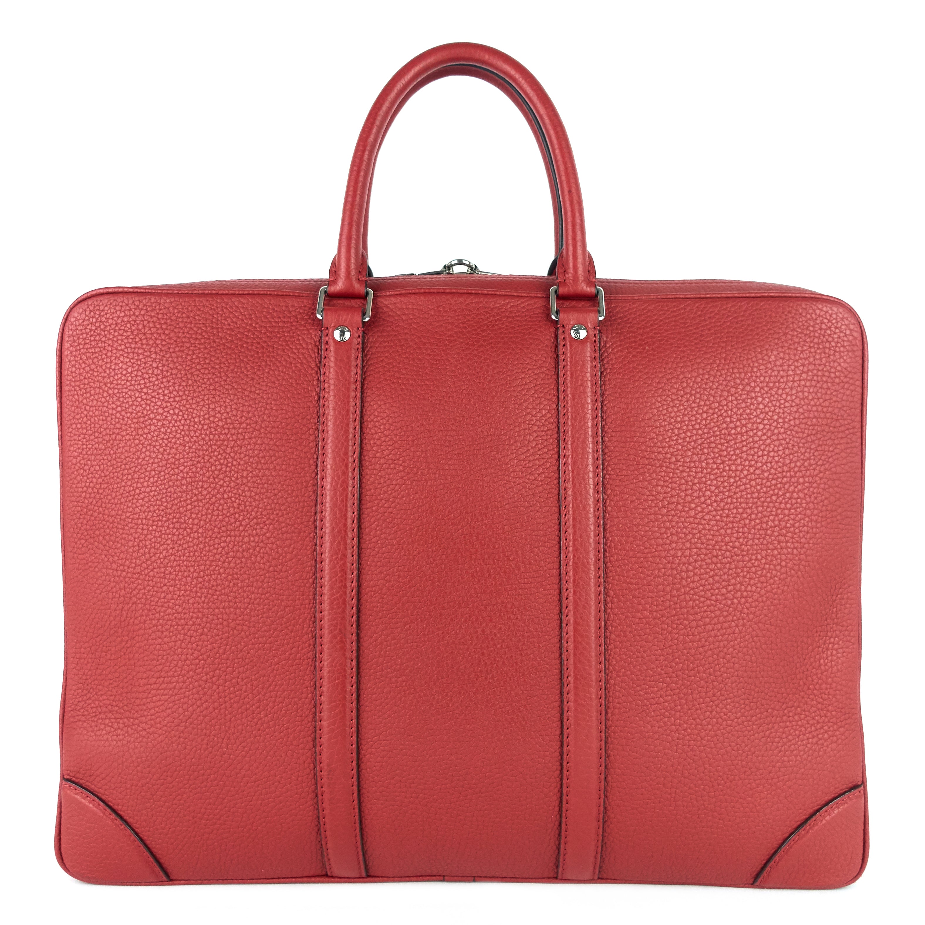 Louis Vuitto Porte-Documents Voyage PM Taurillon Leather Briefcase Bag