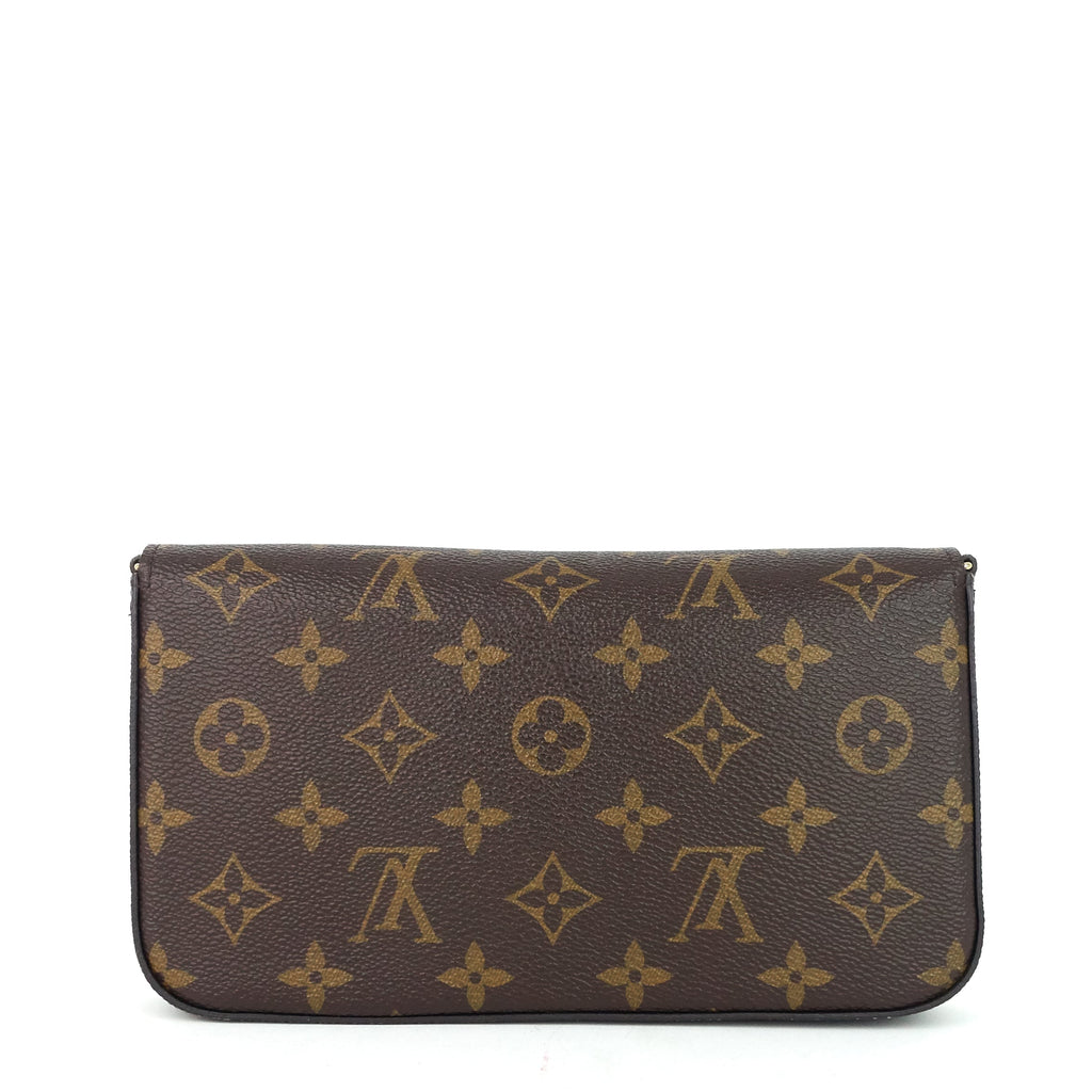 Louis Vuitto FÃ©licie Pochette Monogram Canvas Bag