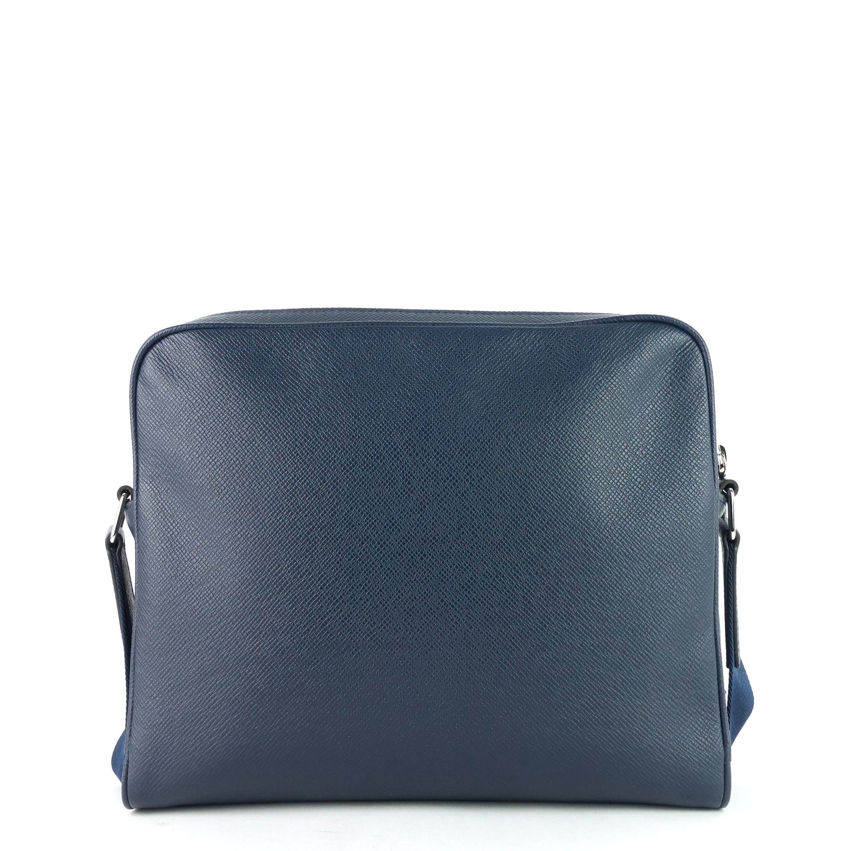 Louis Vuitto Alex PM Taiga Leather Messenger Bag