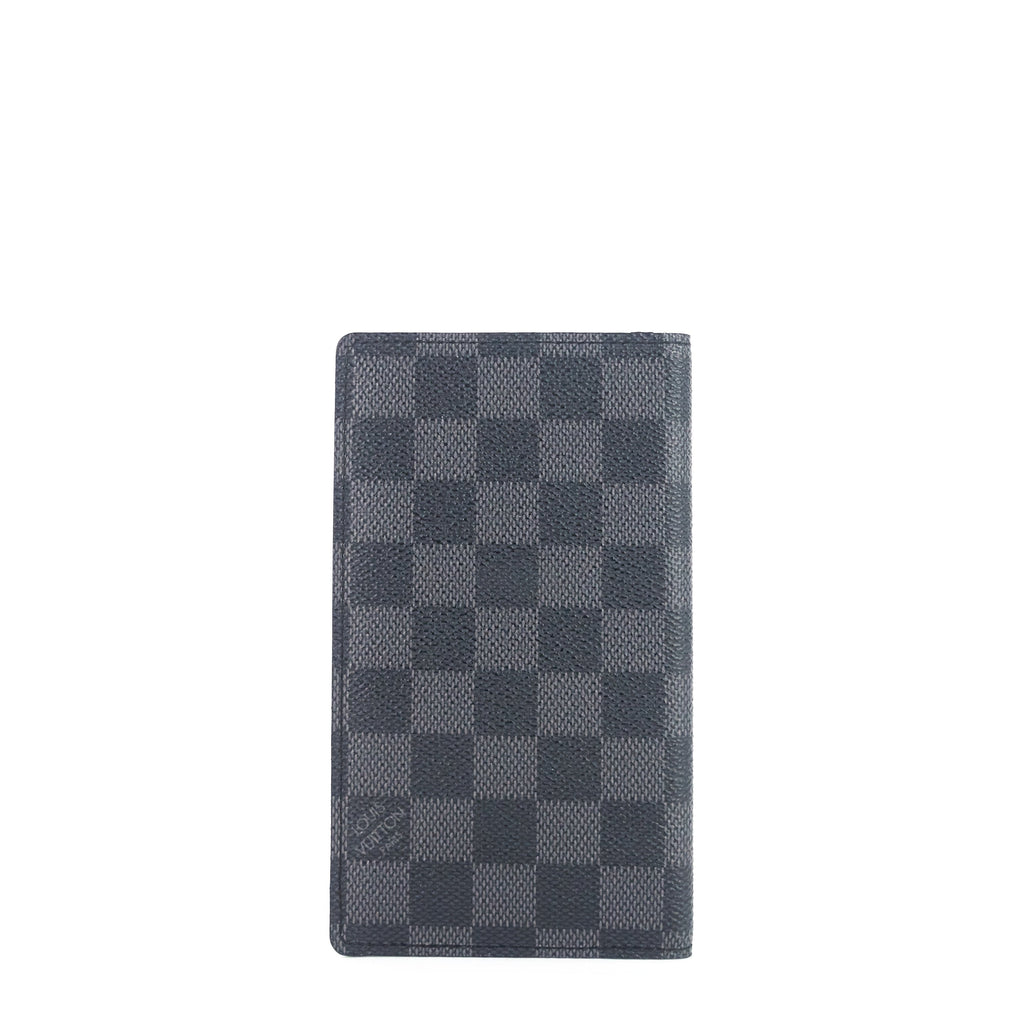 Louis Vuitto Long Damier Graphite Canvas Wallet