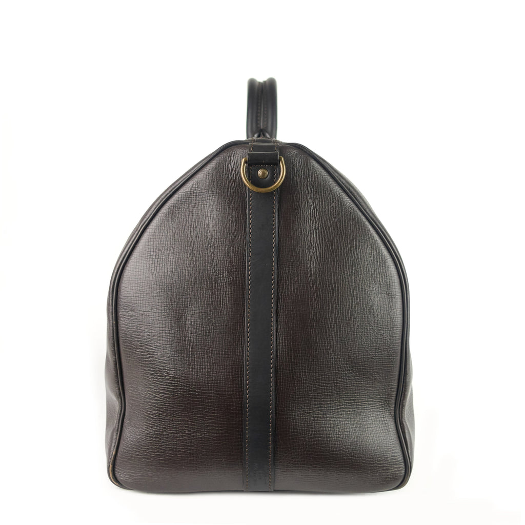 Louis Vuitto Keepall BandouliÃ¨re 55 Utah Leather Bag