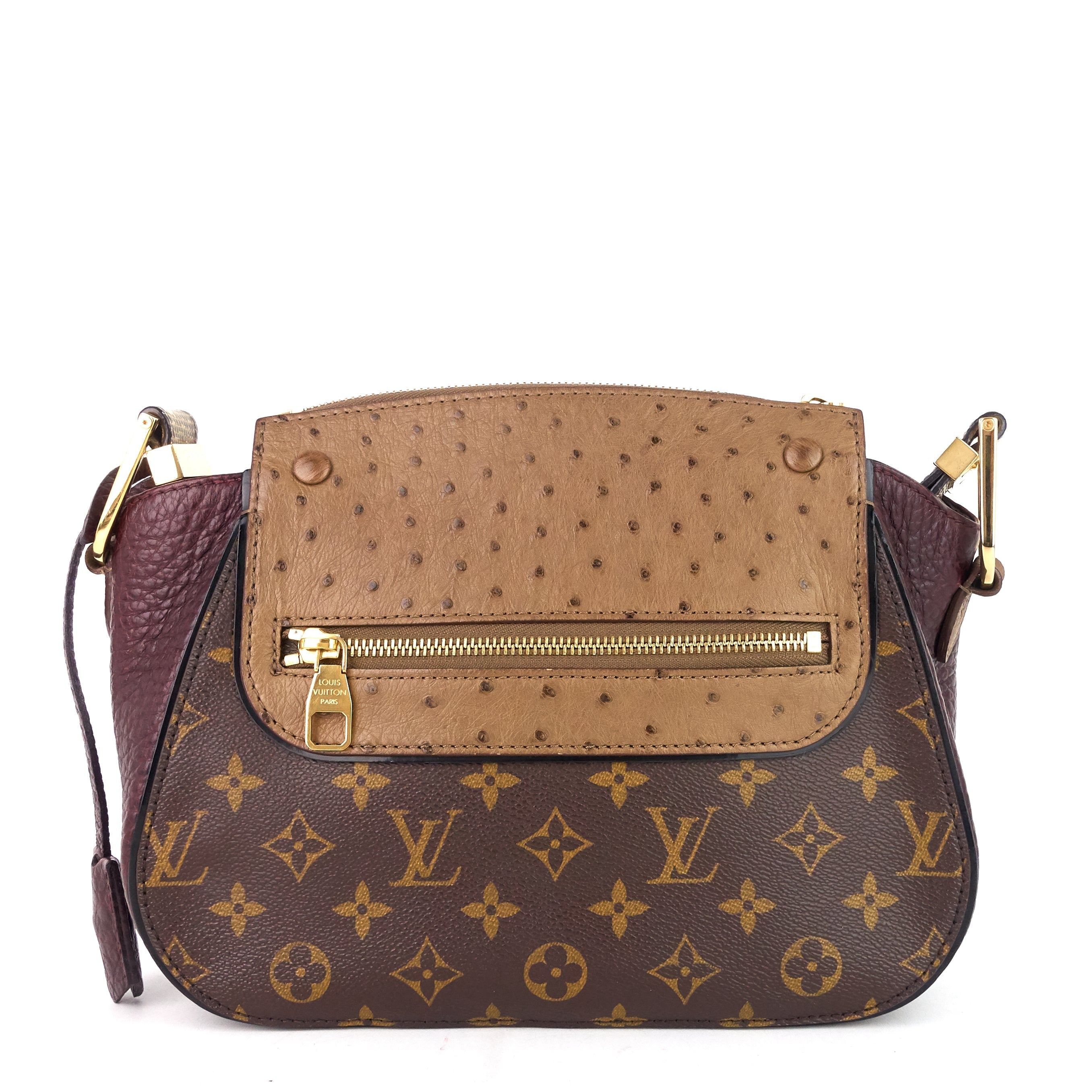 Louis Vuitto Exotique Majestueux Bordeaux Shoulder Bag