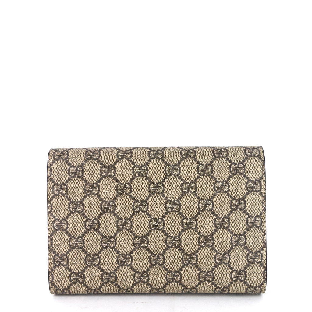 Gucci Dionysus GG Supreme Canvas Chain Wallet Bag