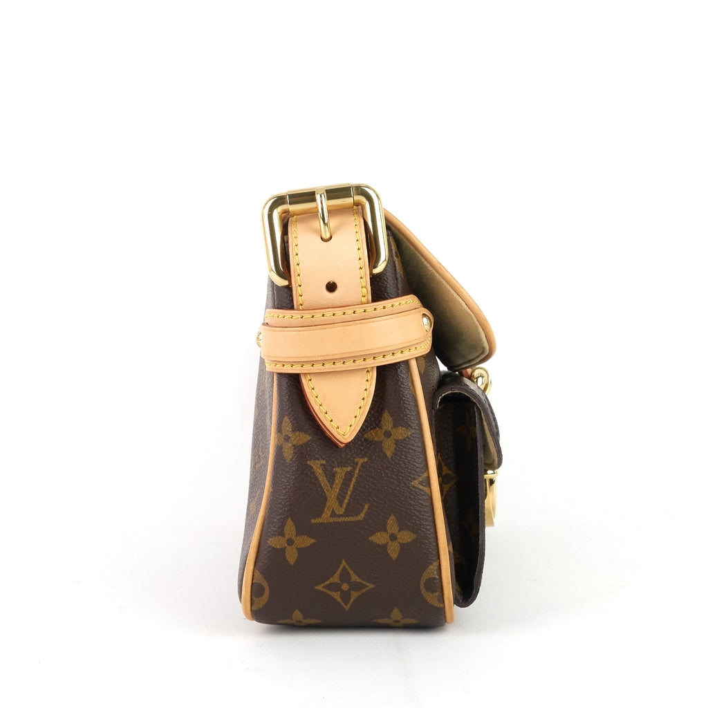 Louis Vuitto Hudson PM Monogram Canvas Bag