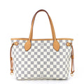 Louis Vuitto Neverfull PM Damier Azur Canvas Bag