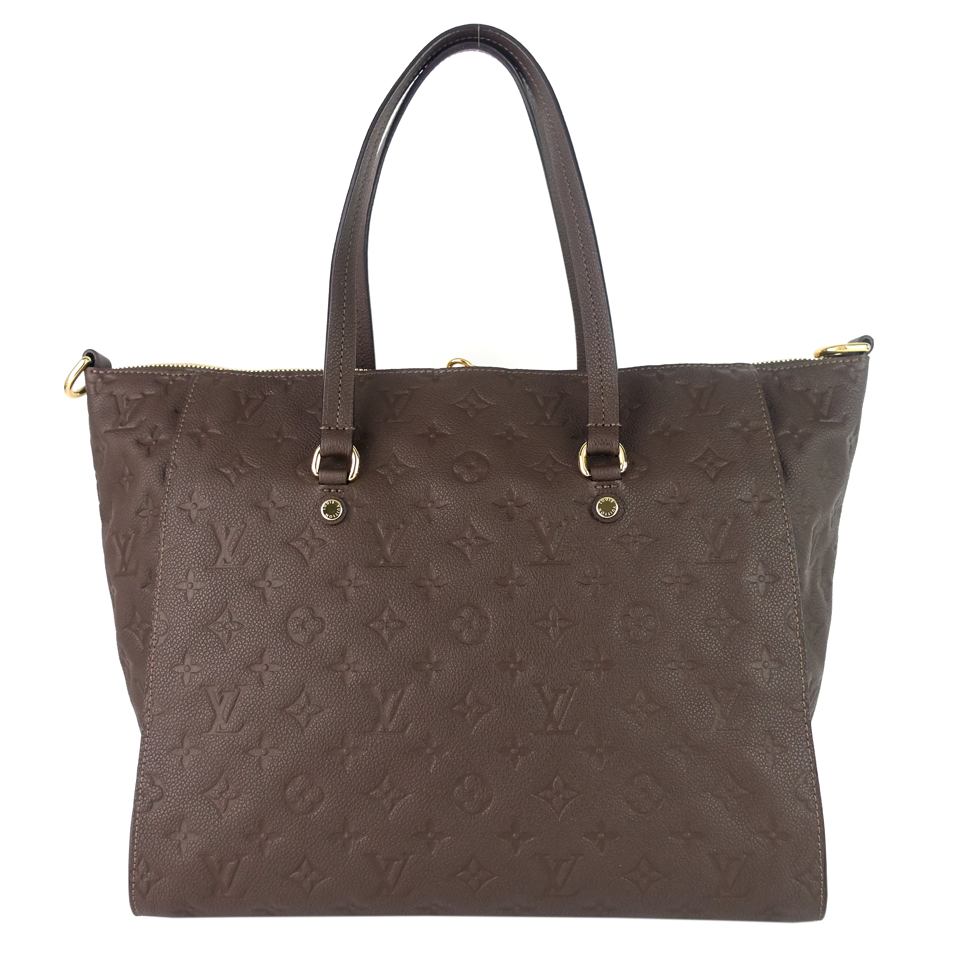 Louis Vuitto Lumineuse Monogram Empreinte Leather Bag