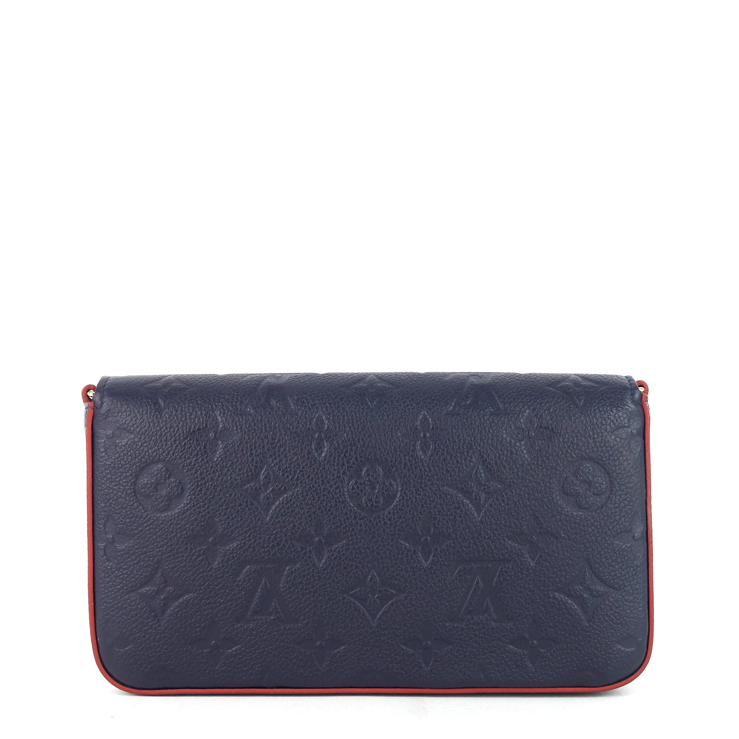 Louis Vuitto FÃ©licie Pochette Monogram Empreinte Leather Bag