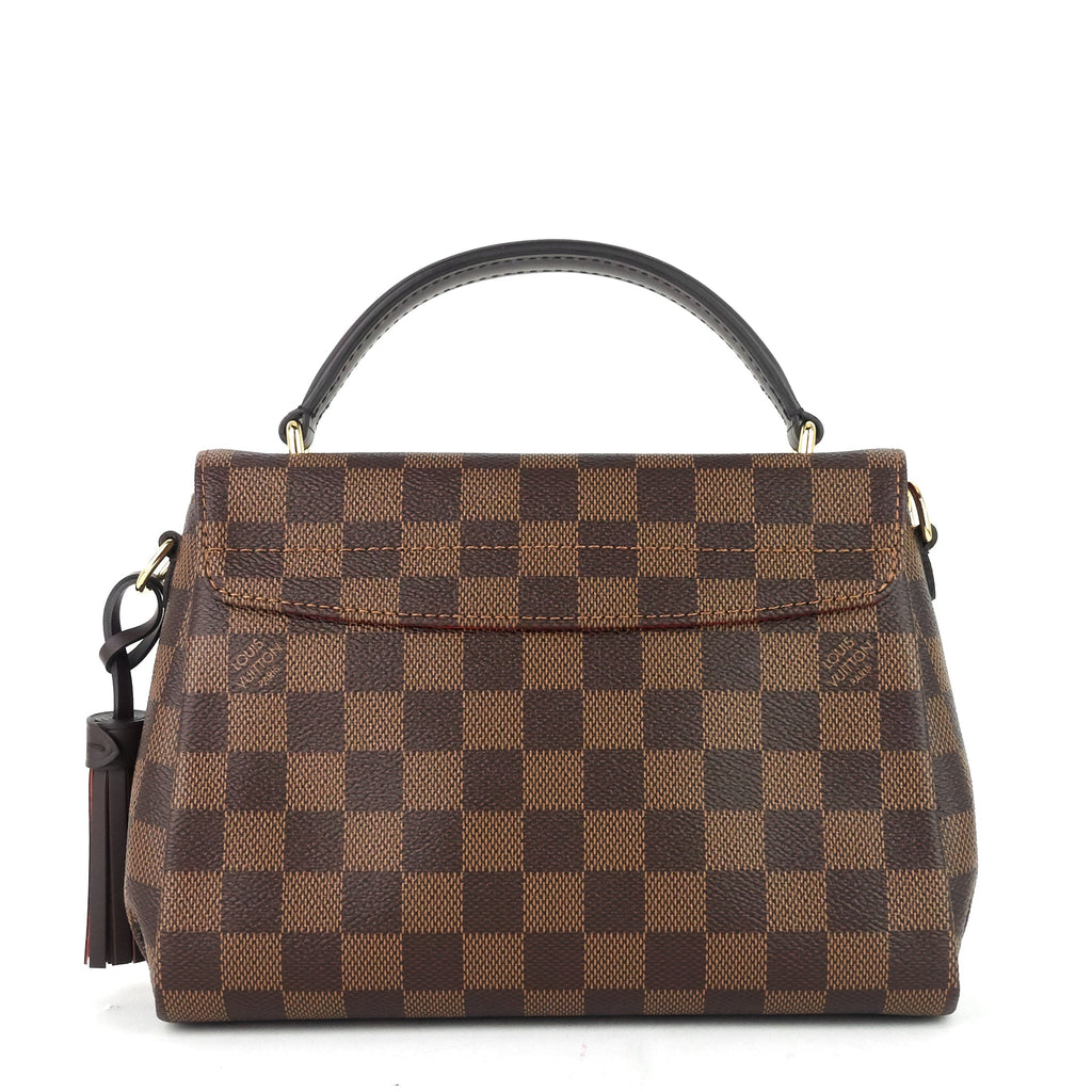 Louis Vuitto Croisette Damier Ebene Canvas Bag