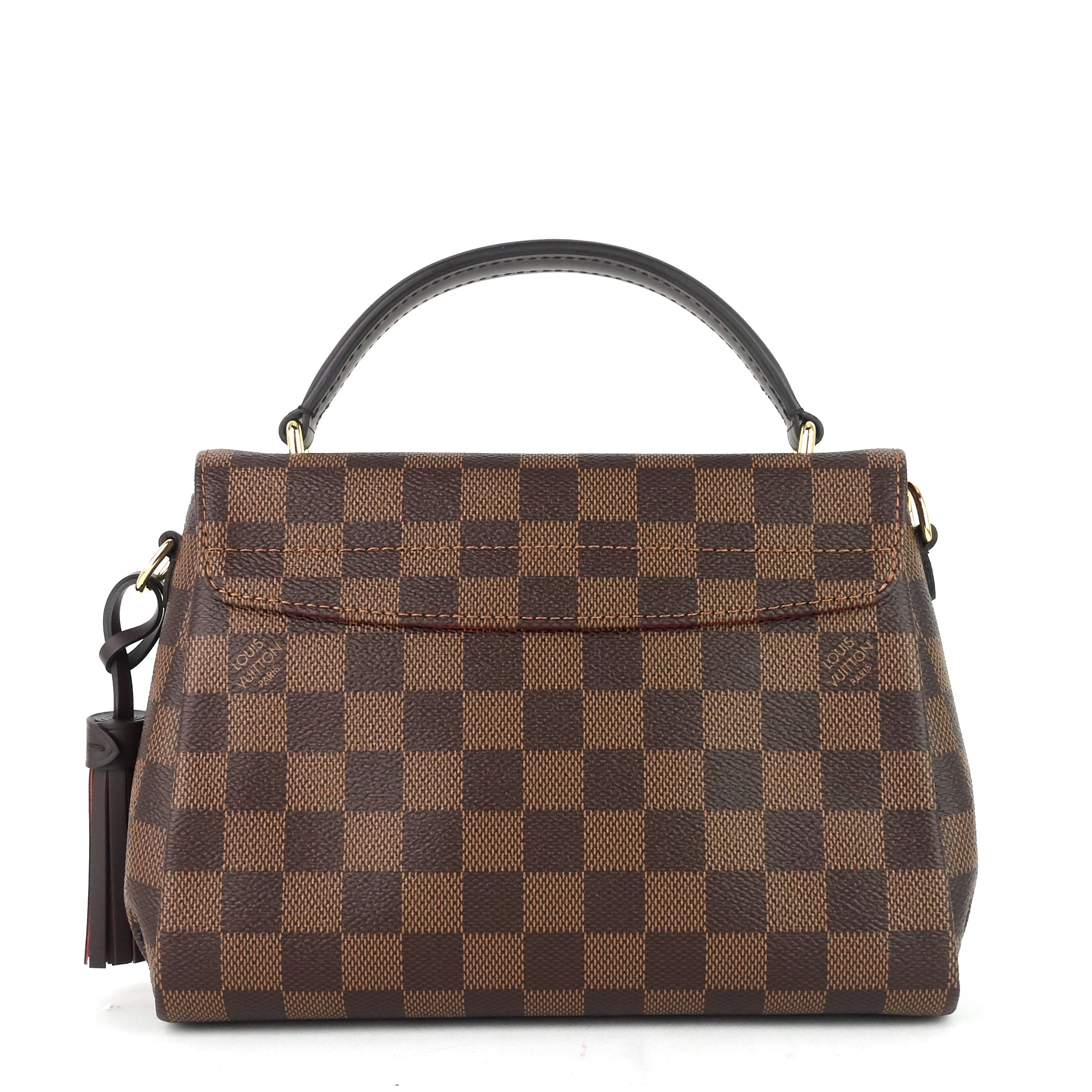 Louis Vuitto Croisette Damier Ebene Canvas Bag