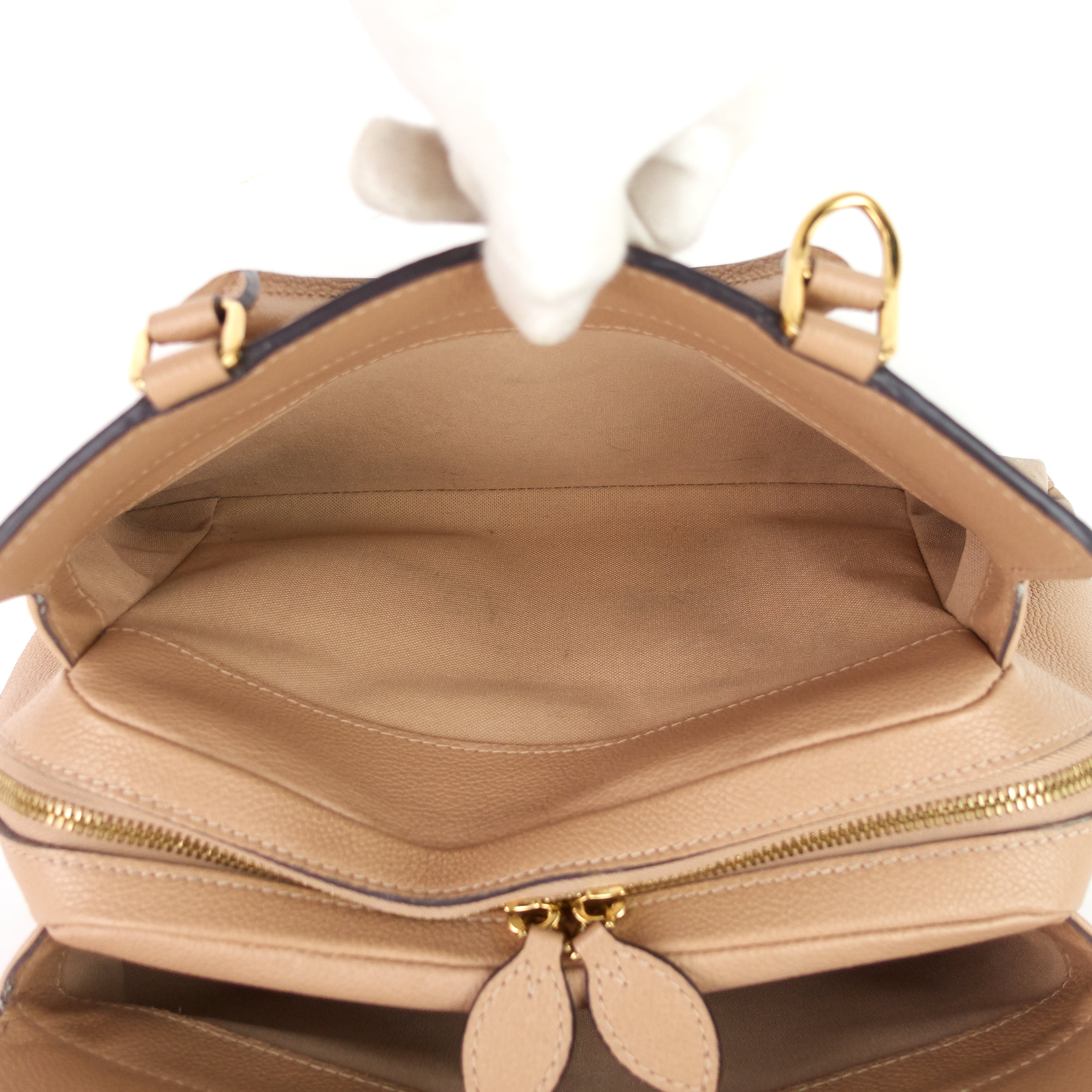 Louis Vuitto Vosges MM Monogram Empreinte Leather Bag