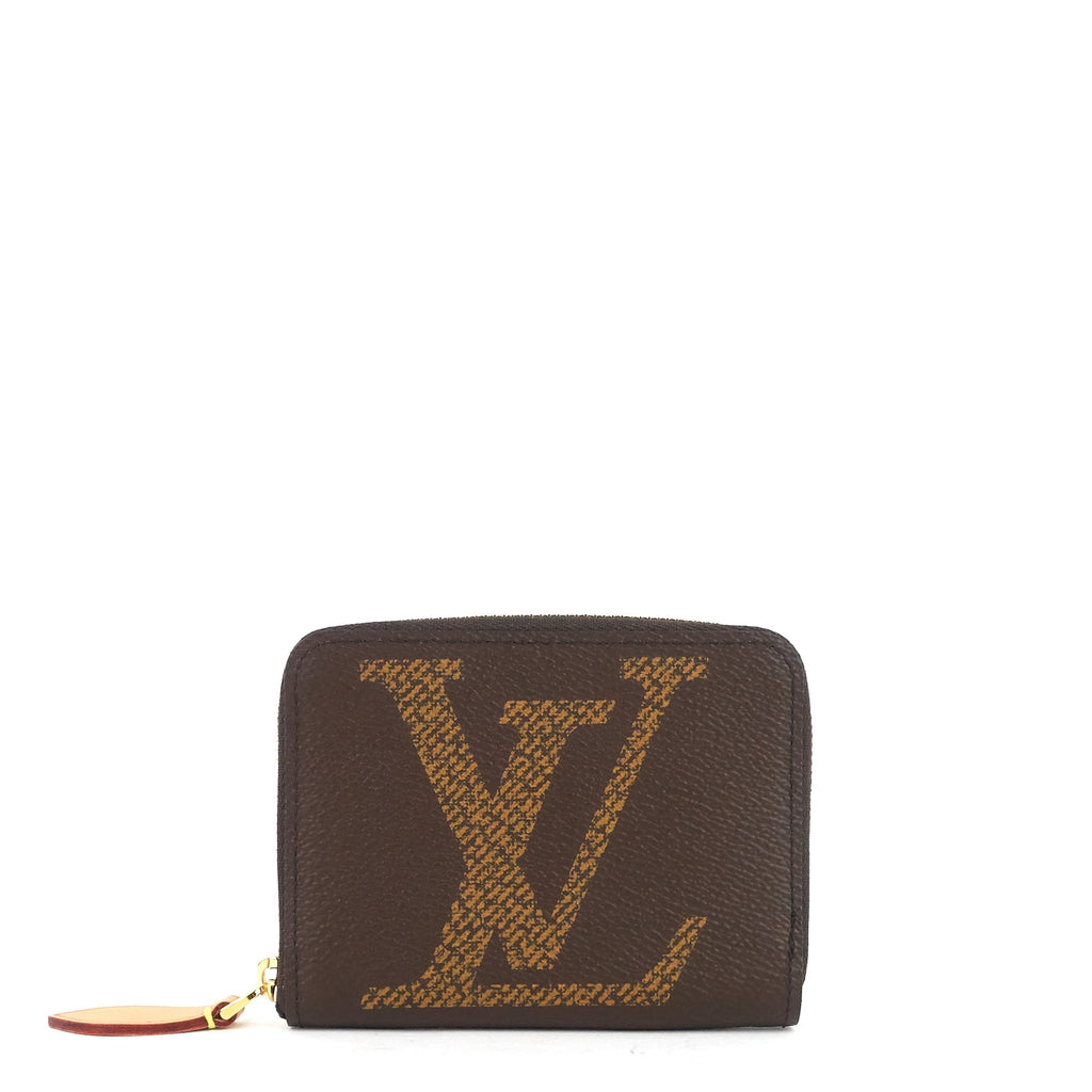Louis Vuitto Zippy Giant Monogram Canvas Coin Purse