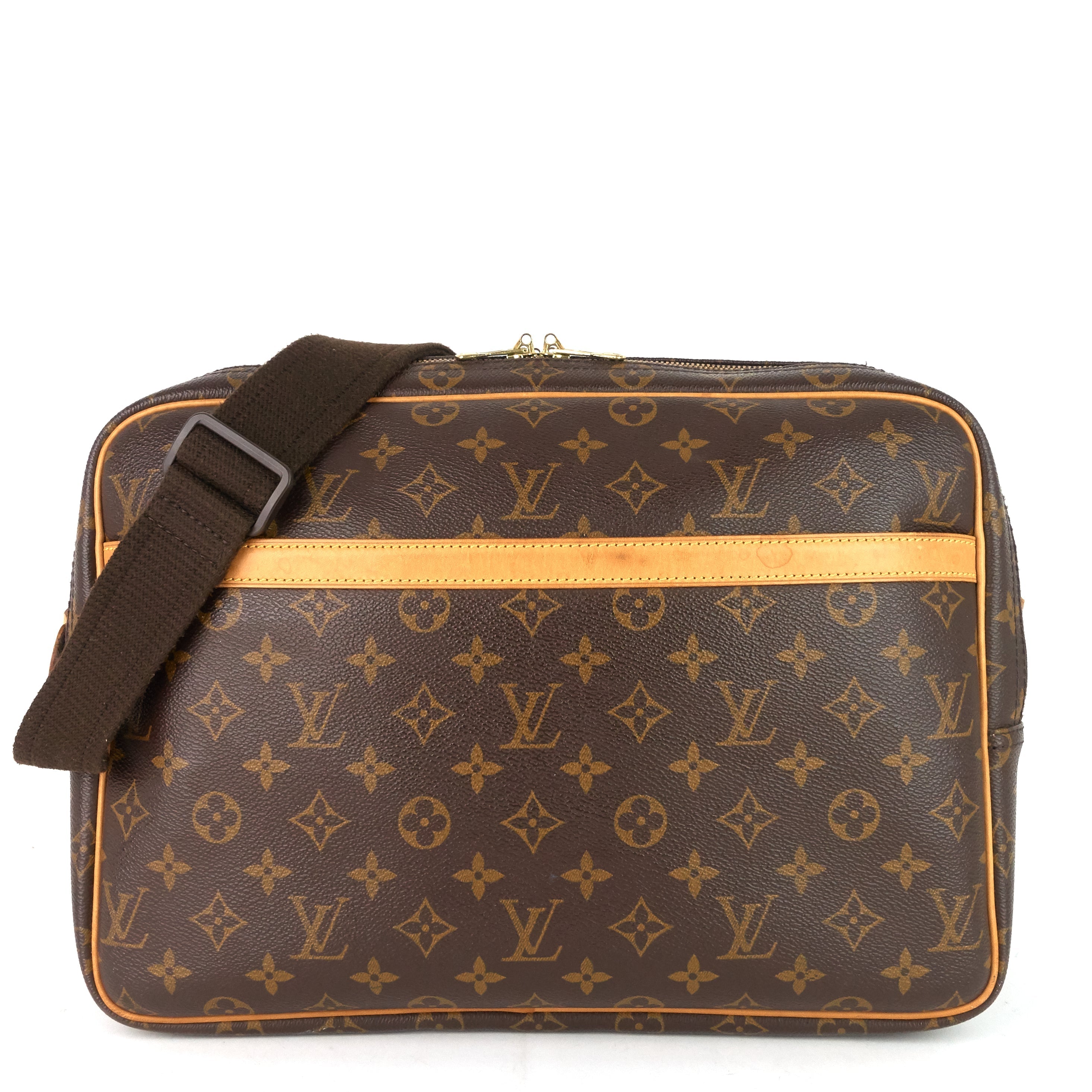 Louis Vuitto Reporter GM Monogram Canvas Bag