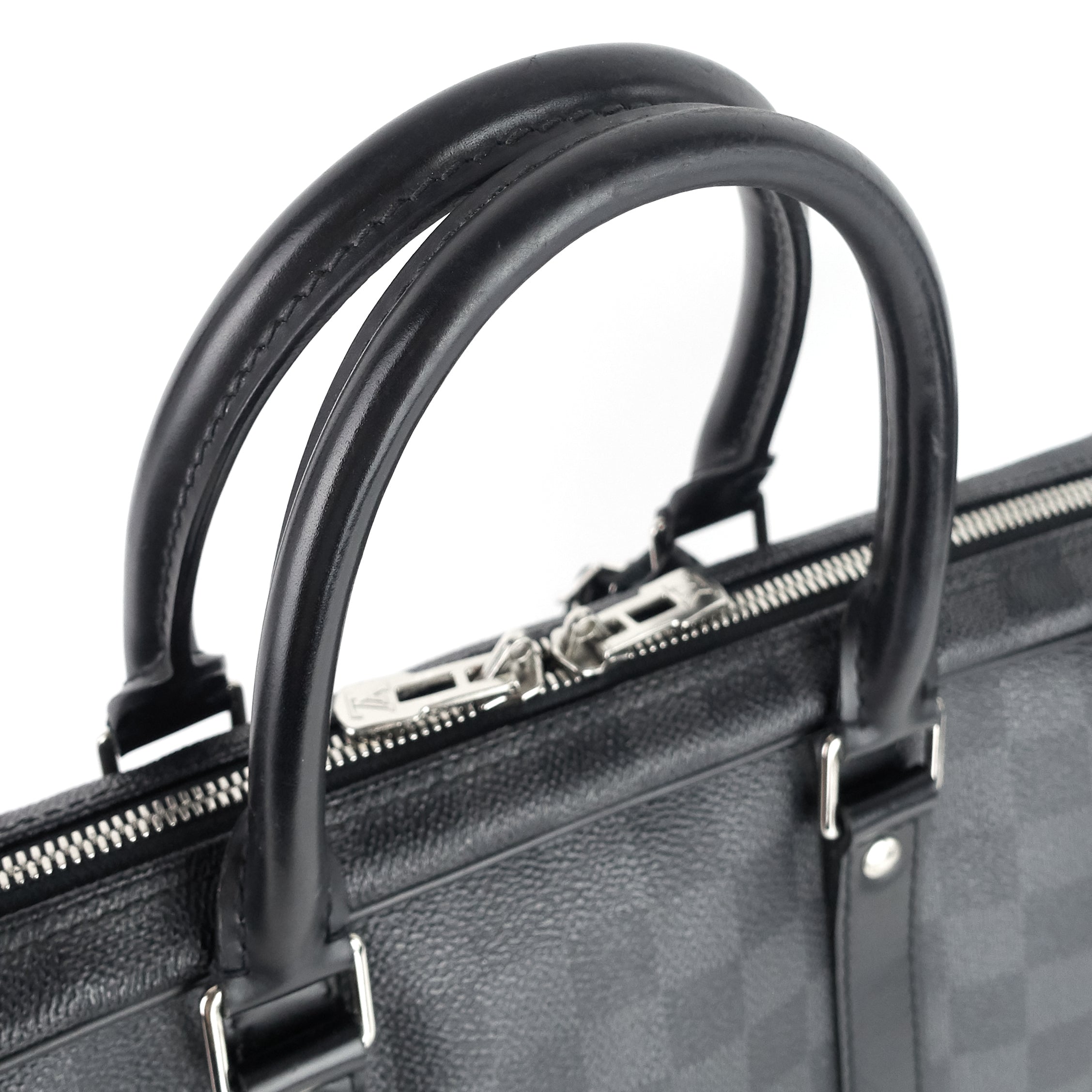 Louis Vuitto Porte-Documents Voyage GM Damier Graphite Canvas Briefcase Bag