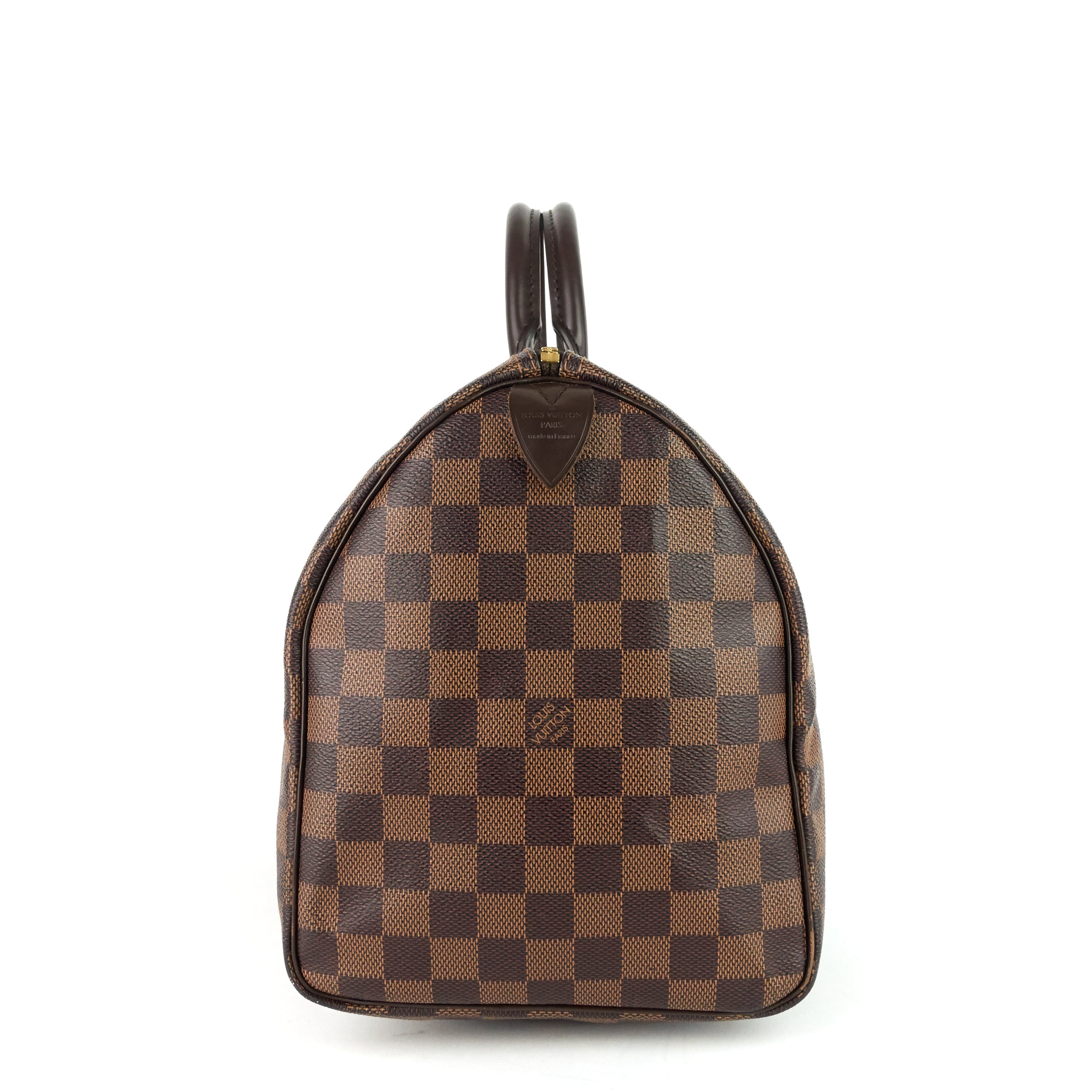 Louis Vuitto Speedy 35 Damier Ebene Canvas Bag