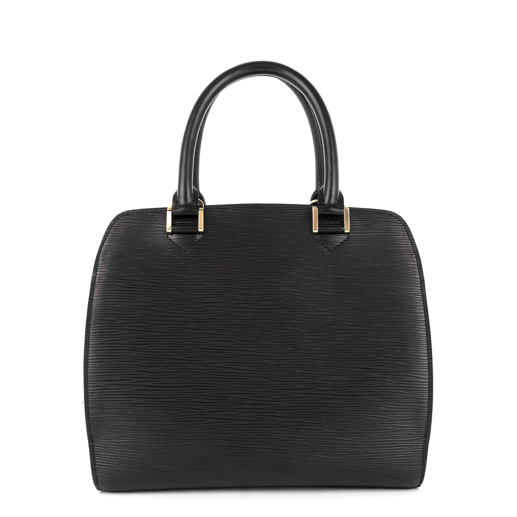 Louis Vuitto Pont Neuf PM Black Epi Leather Bag