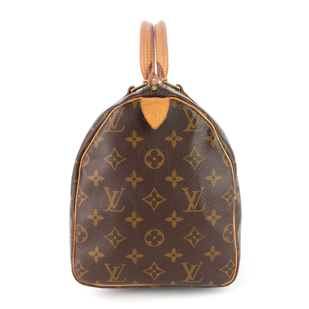 Louis Vuitto Speedy 30 Monogram Canvas Bag
