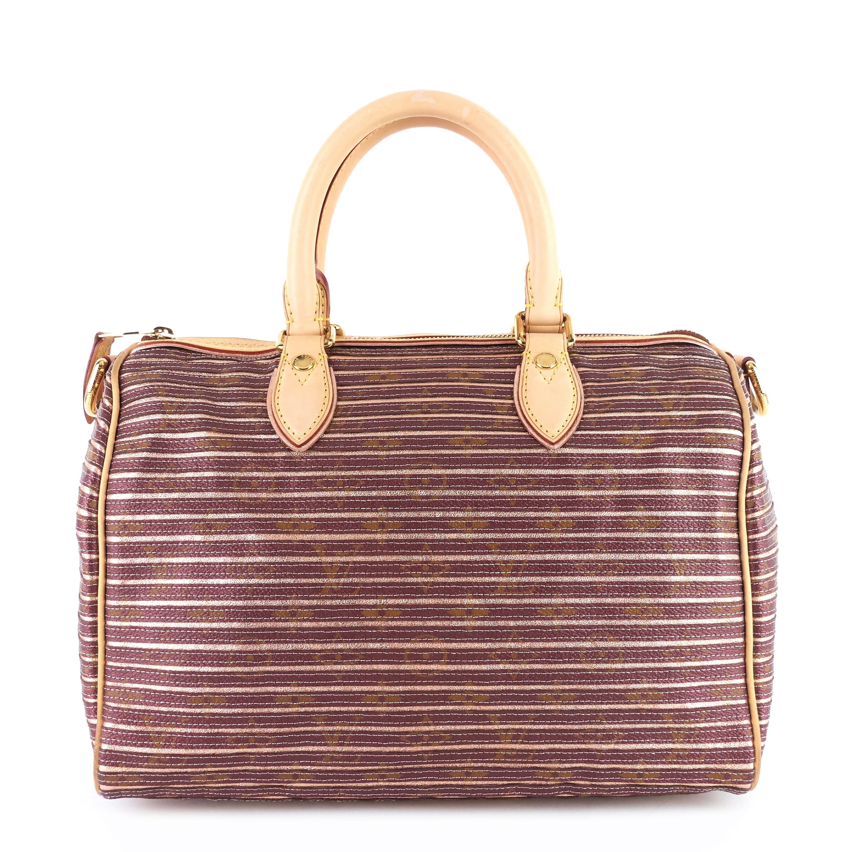 Louis Vuitto Eden Speedy BandouliÃ¨re 30 Canvas Handbag