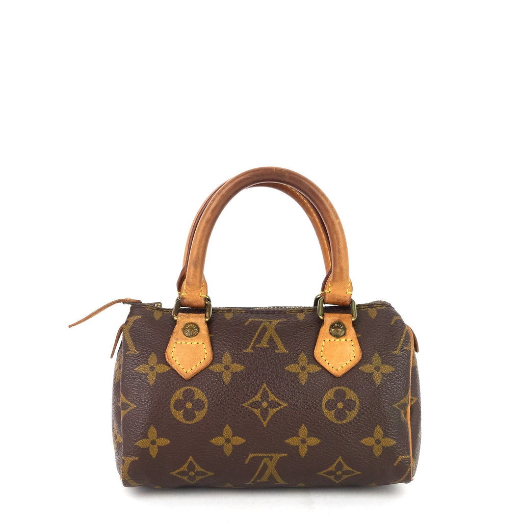 Louis Vuitto Speedy Mini HL Monogram Canvas Bag