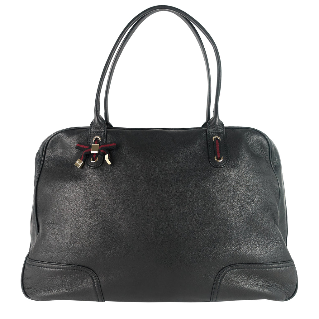 Gucci Princy Boston Large Leather Bag