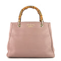 Gucci Bamboo Shopper Small Calfskin Tote Bag