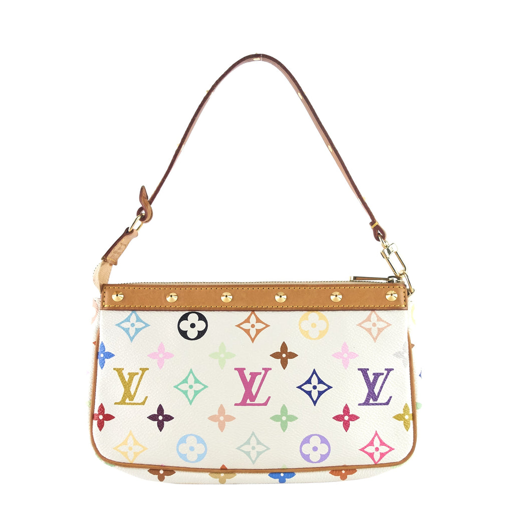 Louis Vuitto Pochette Accessoires Monogram Multicolore Canvas Bag