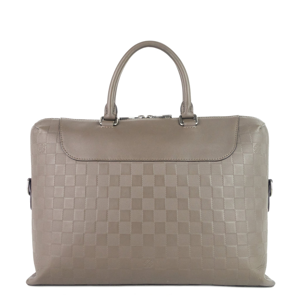 Louis Vuitto Porte-Documents Jour NM Damier Infini Leather Briefcase Bag
