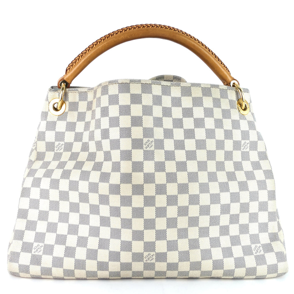 Louis Vuitto Artsy MM Damier Azur Canvas Bag