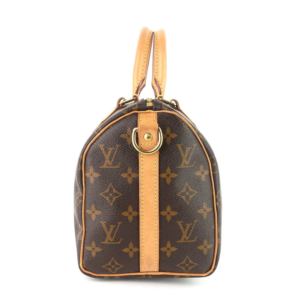Louis Vuitto Speedy BandouliÃ¨re 25 Monogram Canvas Bag