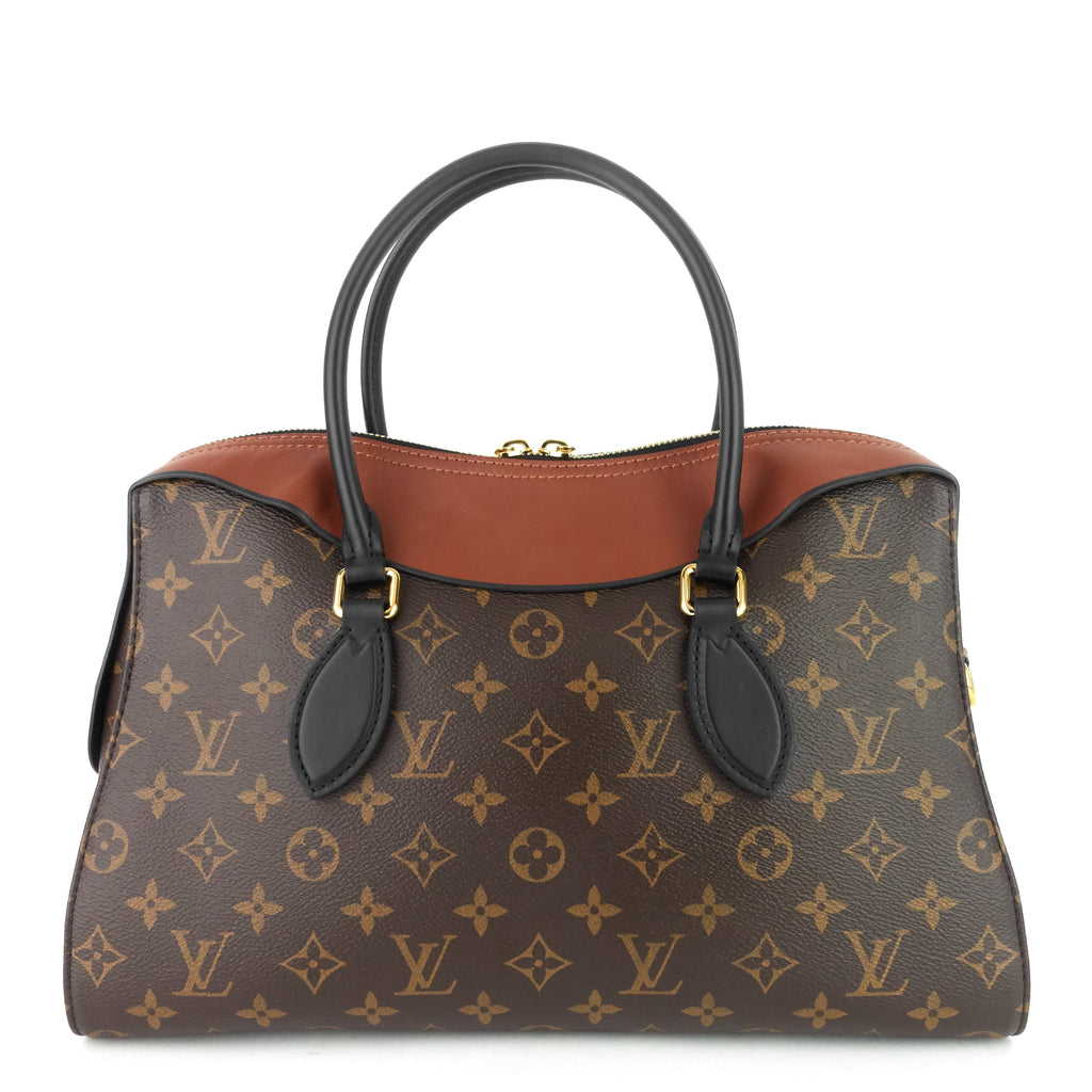 Louis Vuitto Tuileries Monogram Canvas Top Handle Tote Bag