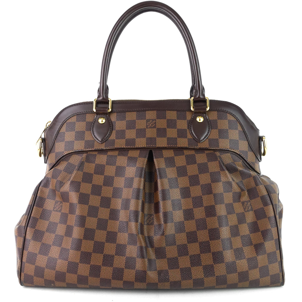 Louis Vuitto Trevi GM Damier Ebene Canvas Bag