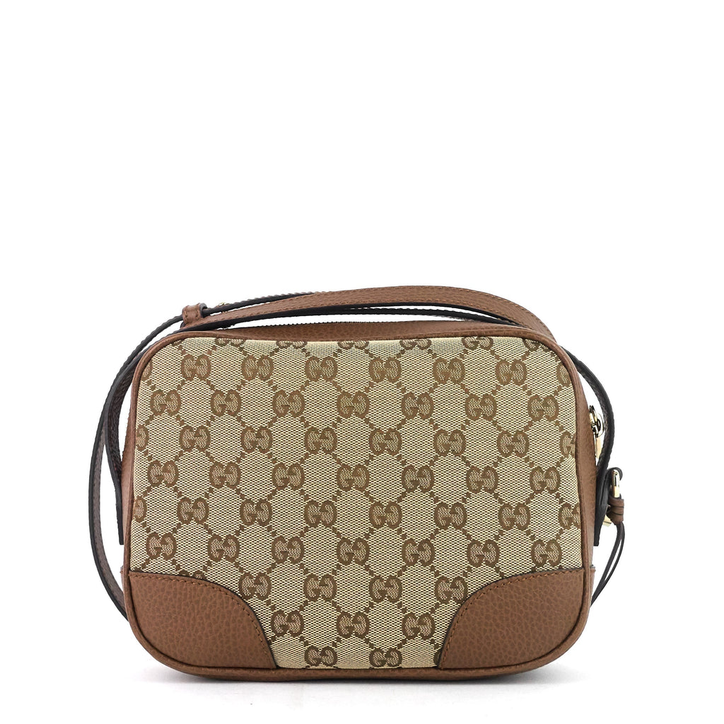 Bree Mini Monogram Canvas Messenger Bag