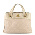 Chanel In The Mix Calfskin Tote Bag