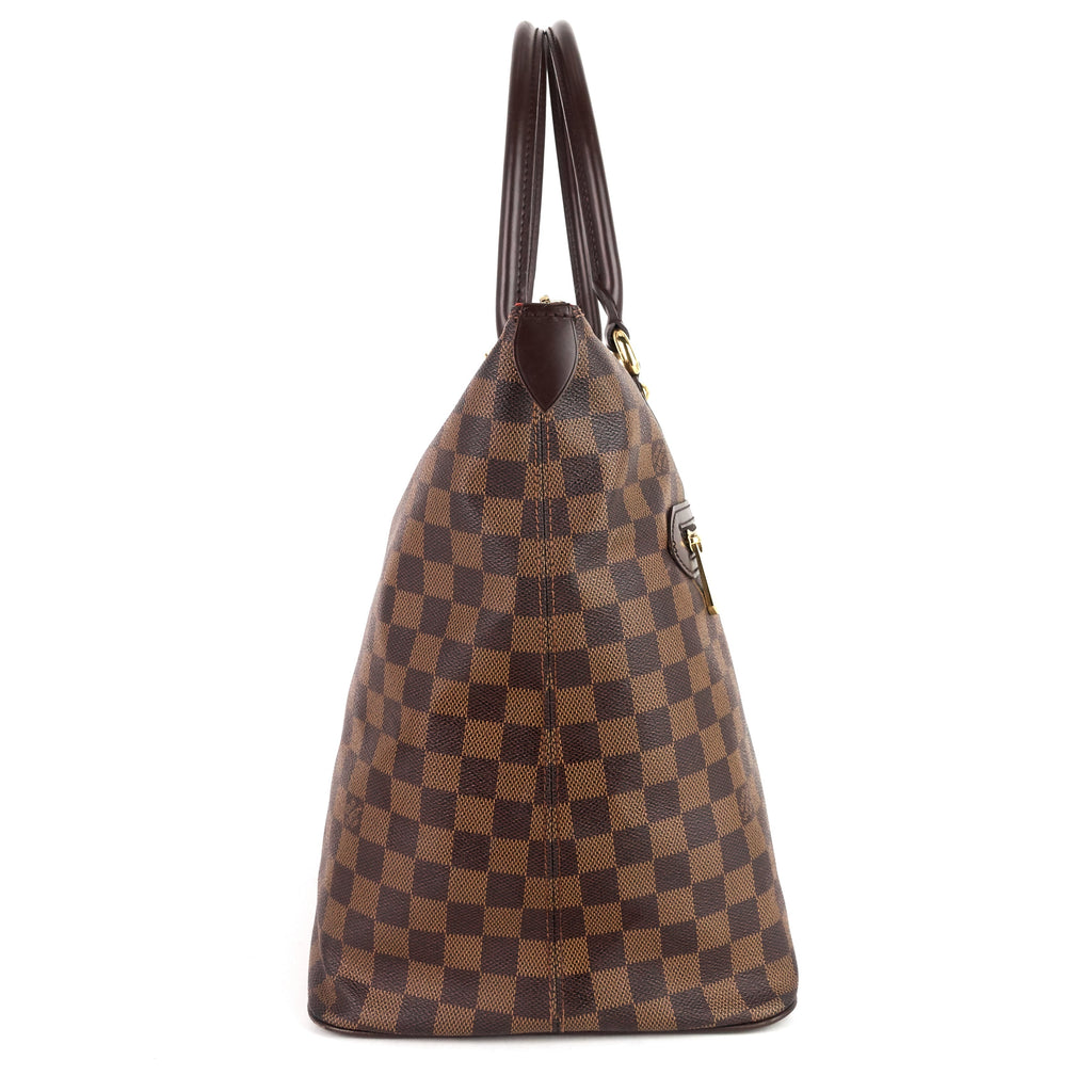 Louis Vuitto Saleya GM Damier Ebene Canvas Bag