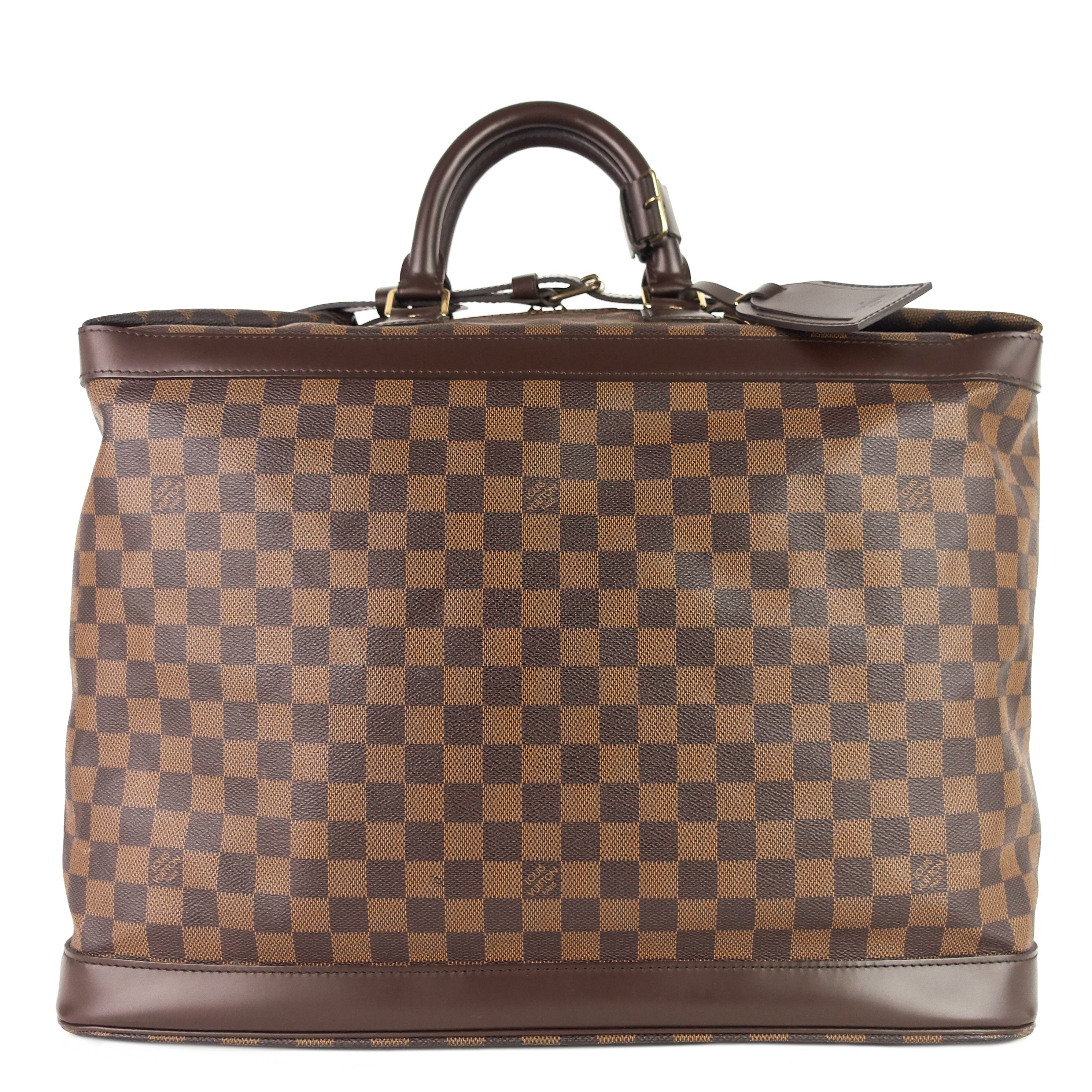 Louis Vuitto Grimaud Damier Ebene Canvas Weekender Bag