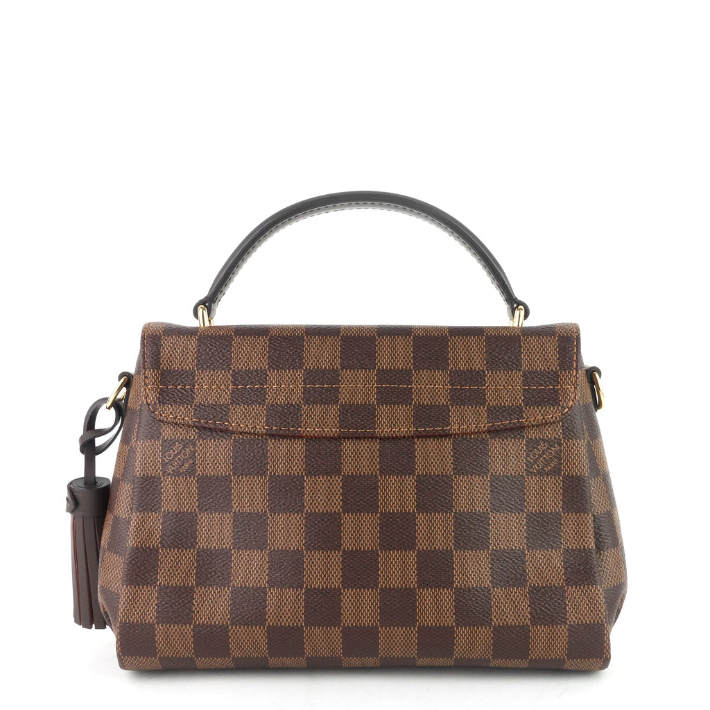Louis Vuitto Croisette Damier Ebene Canvas Bag