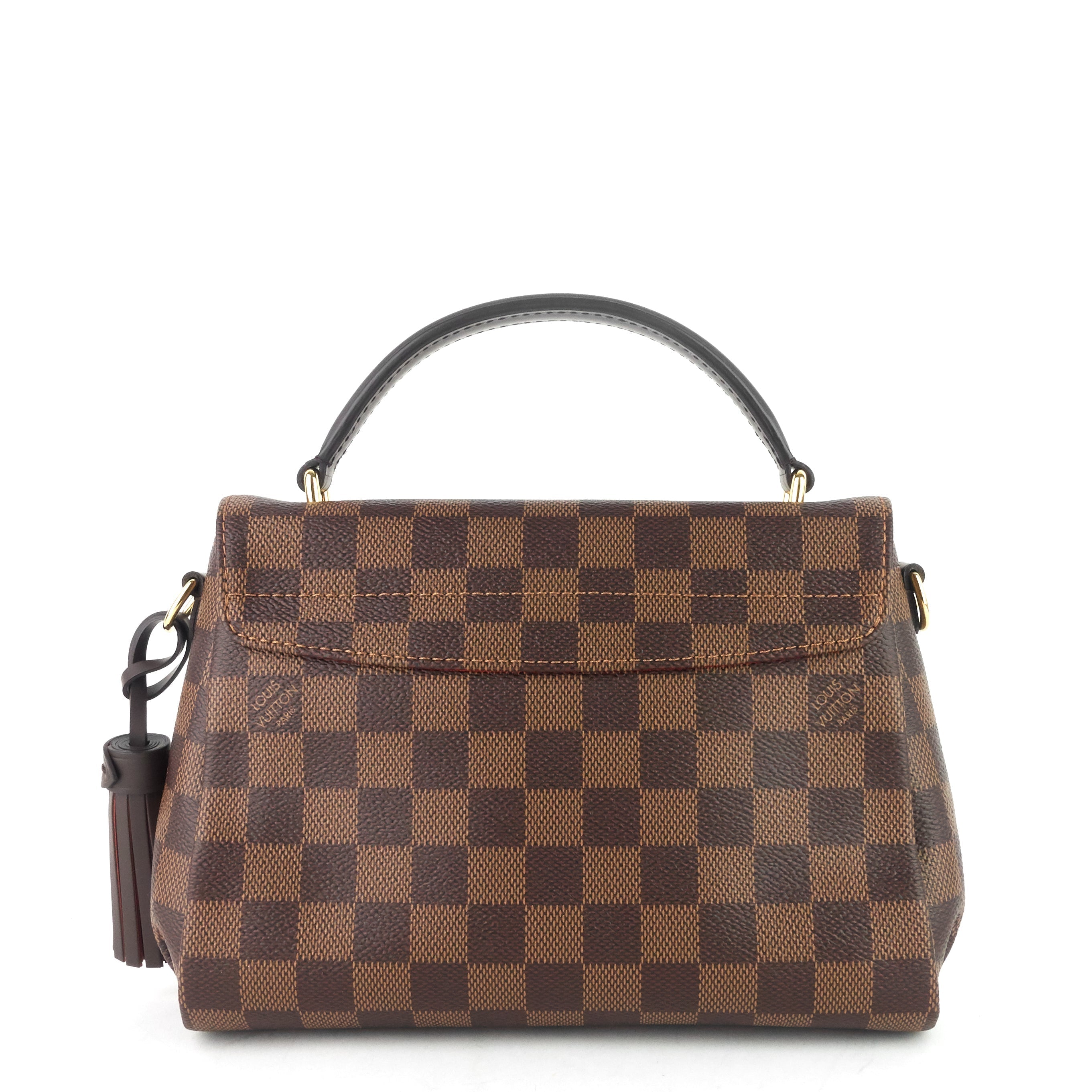Louis Vuitto Croisette Damier Ebene Canvas Bag