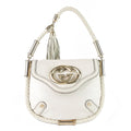 Gucci Britt Tassel Small Calfskin Leather Hobo Bag