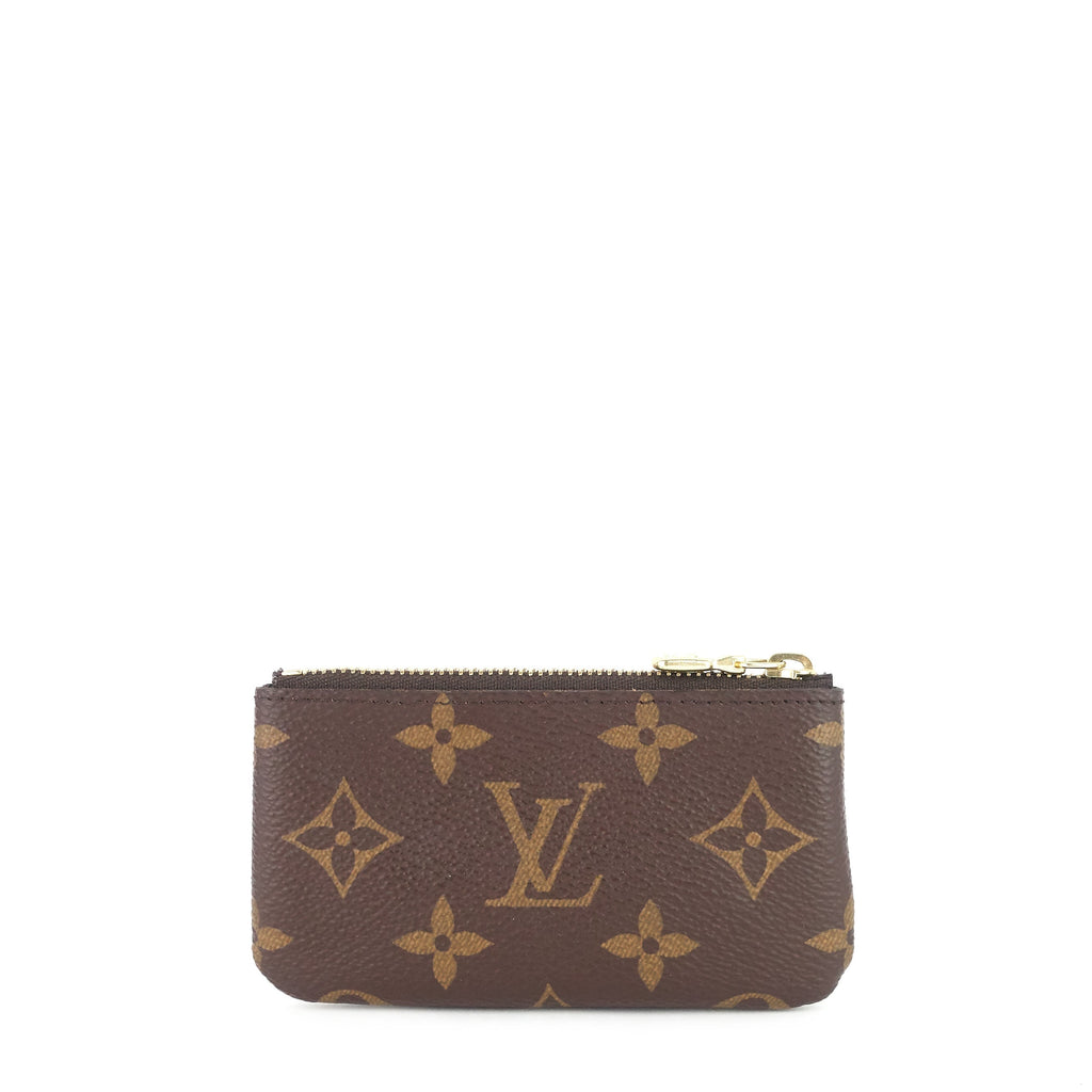 Louis Vuitto Key Monogram Canvas Pouch