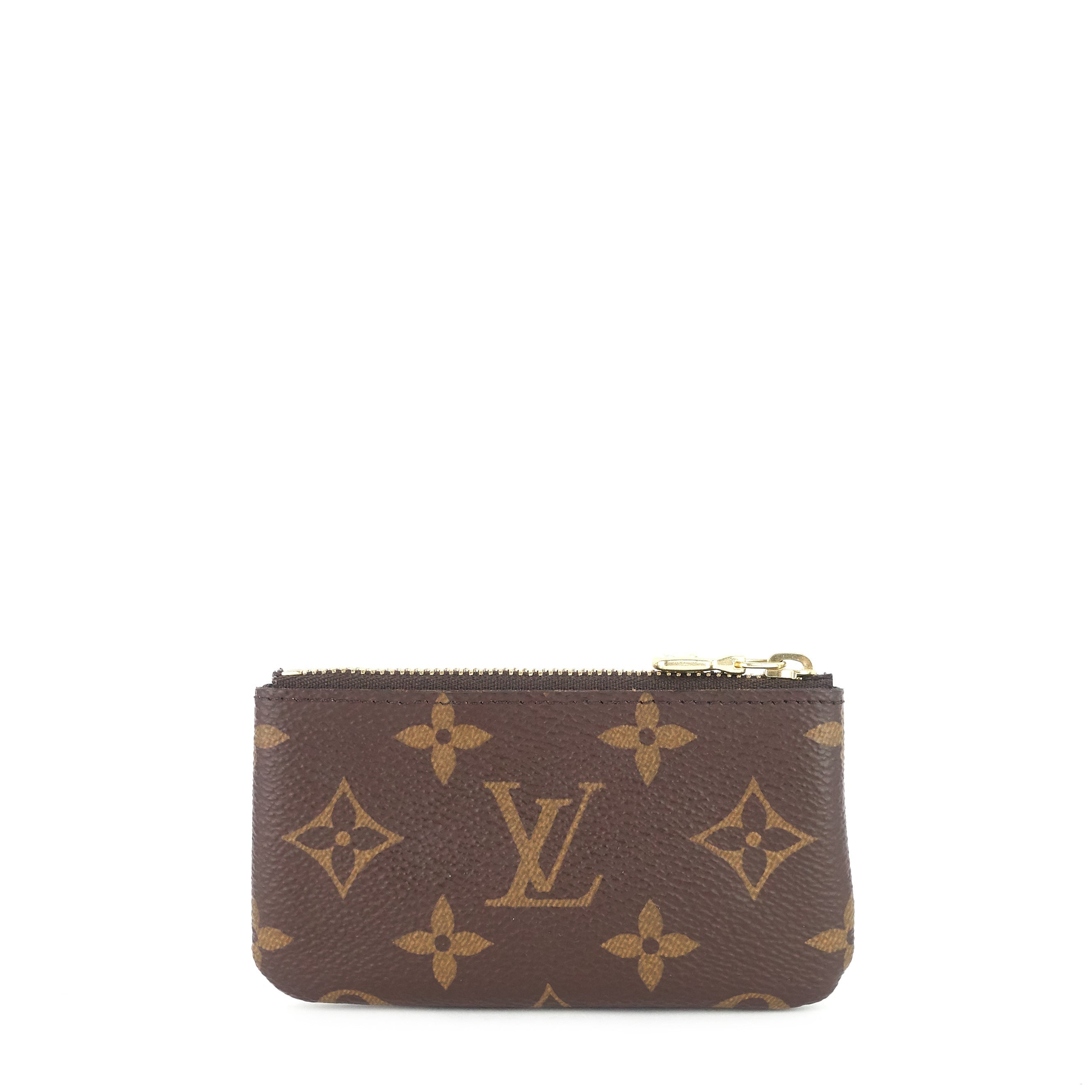 Louis Vuitto Key Monogram Canvas Pouch