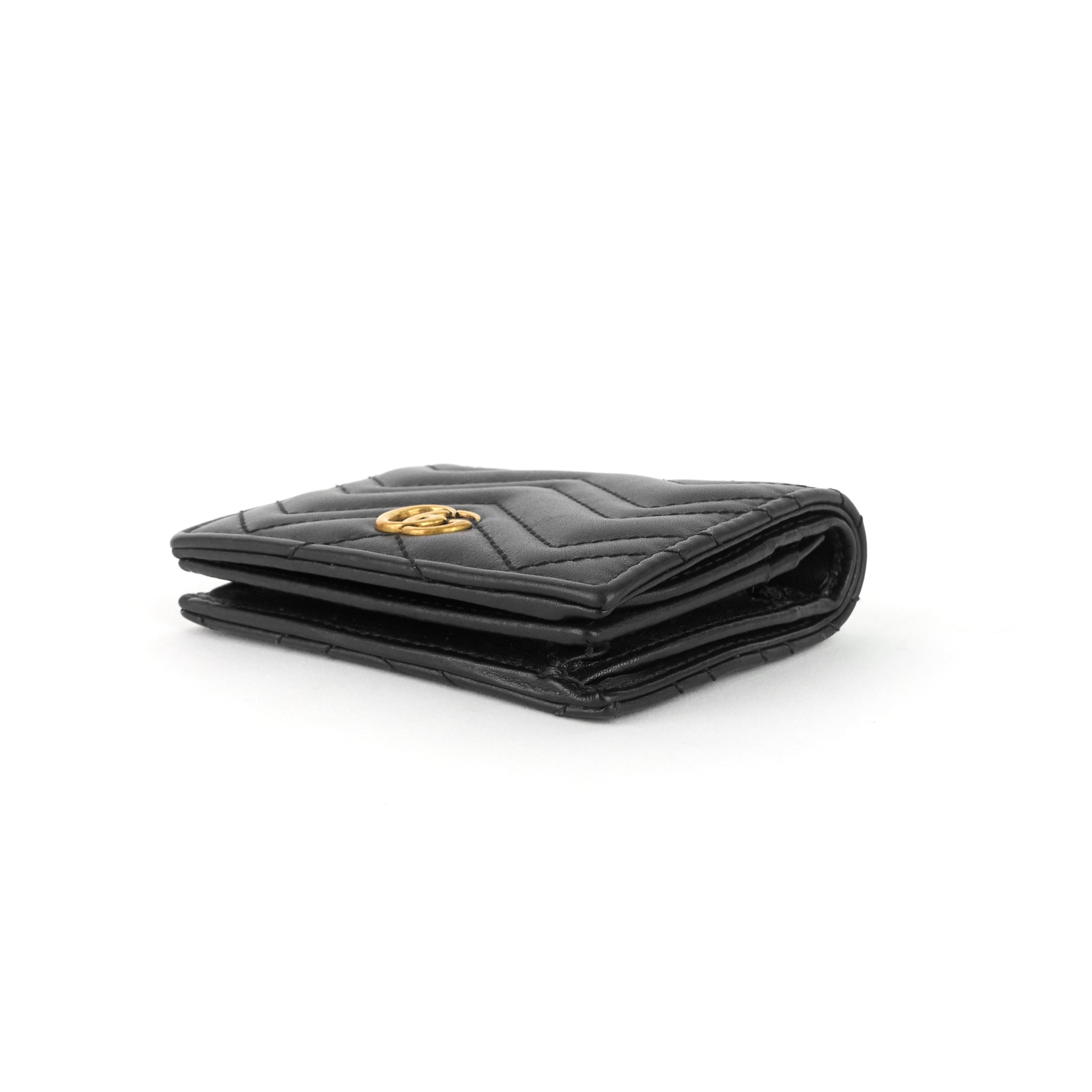 Gucci GG Marmont Calfskin Leather Wallet