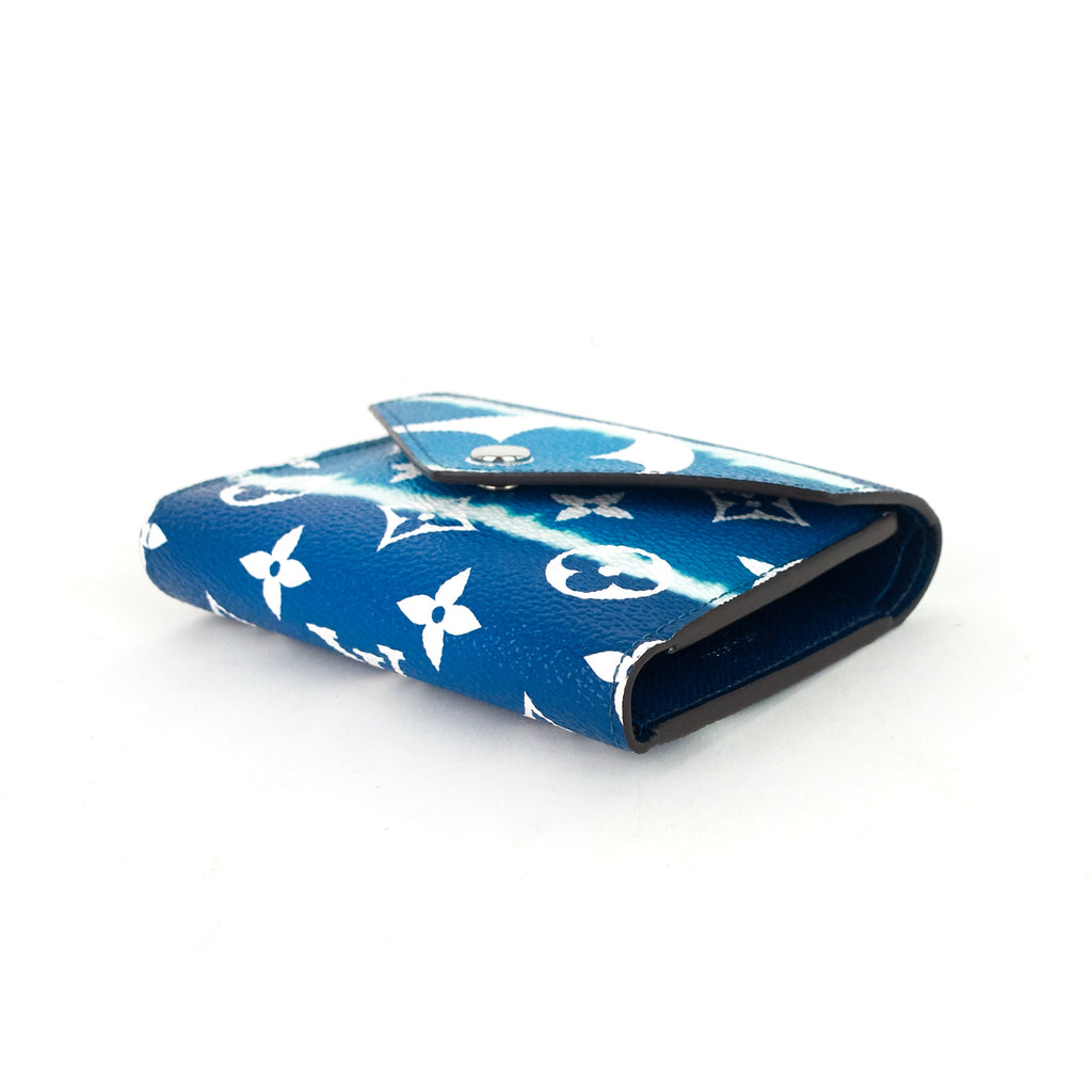 Louis Vuitto Escale Victorine Tie-Dye Monogram Canvas Wallet