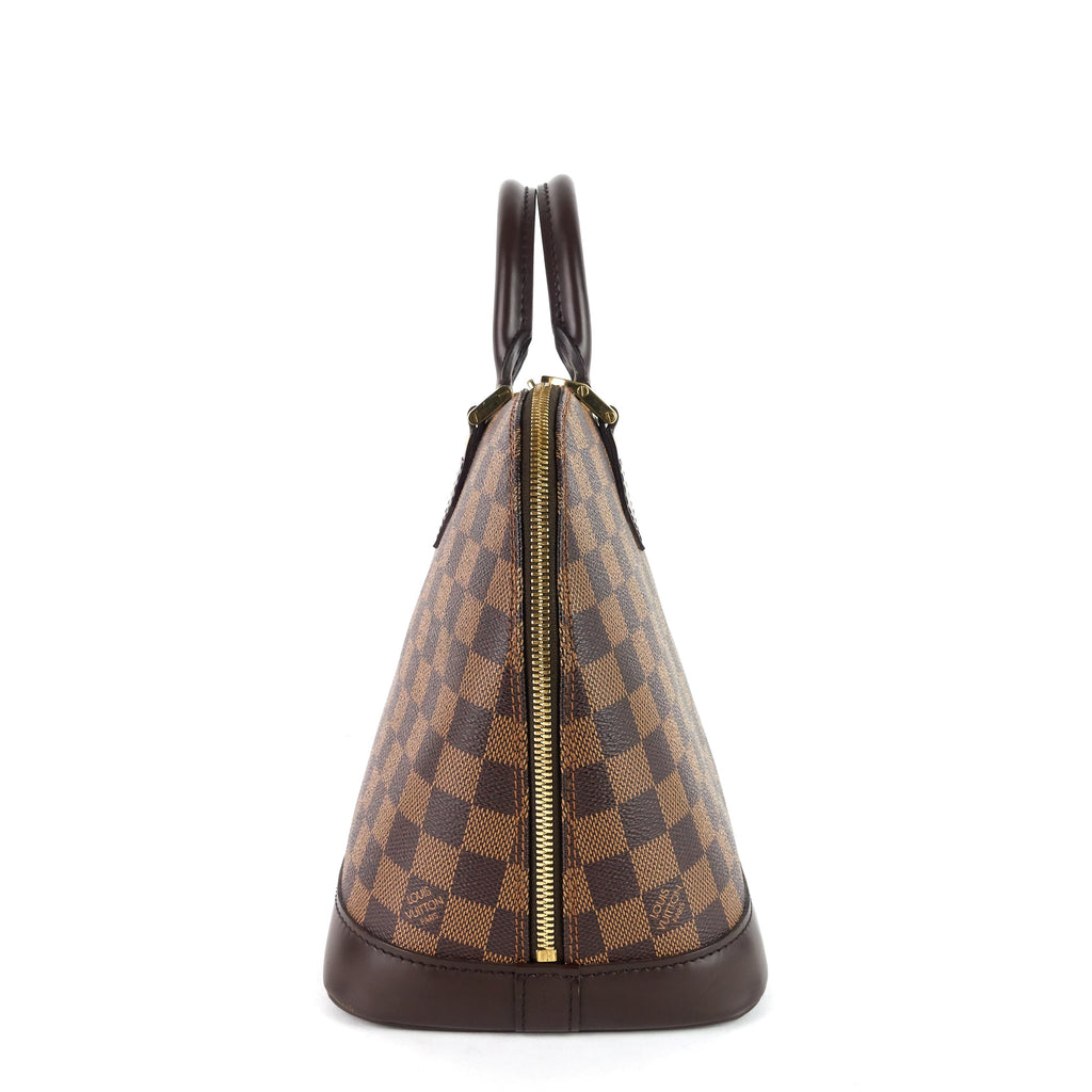 Louis Vuitto Alma PM Damier Ebene Canvas Bag