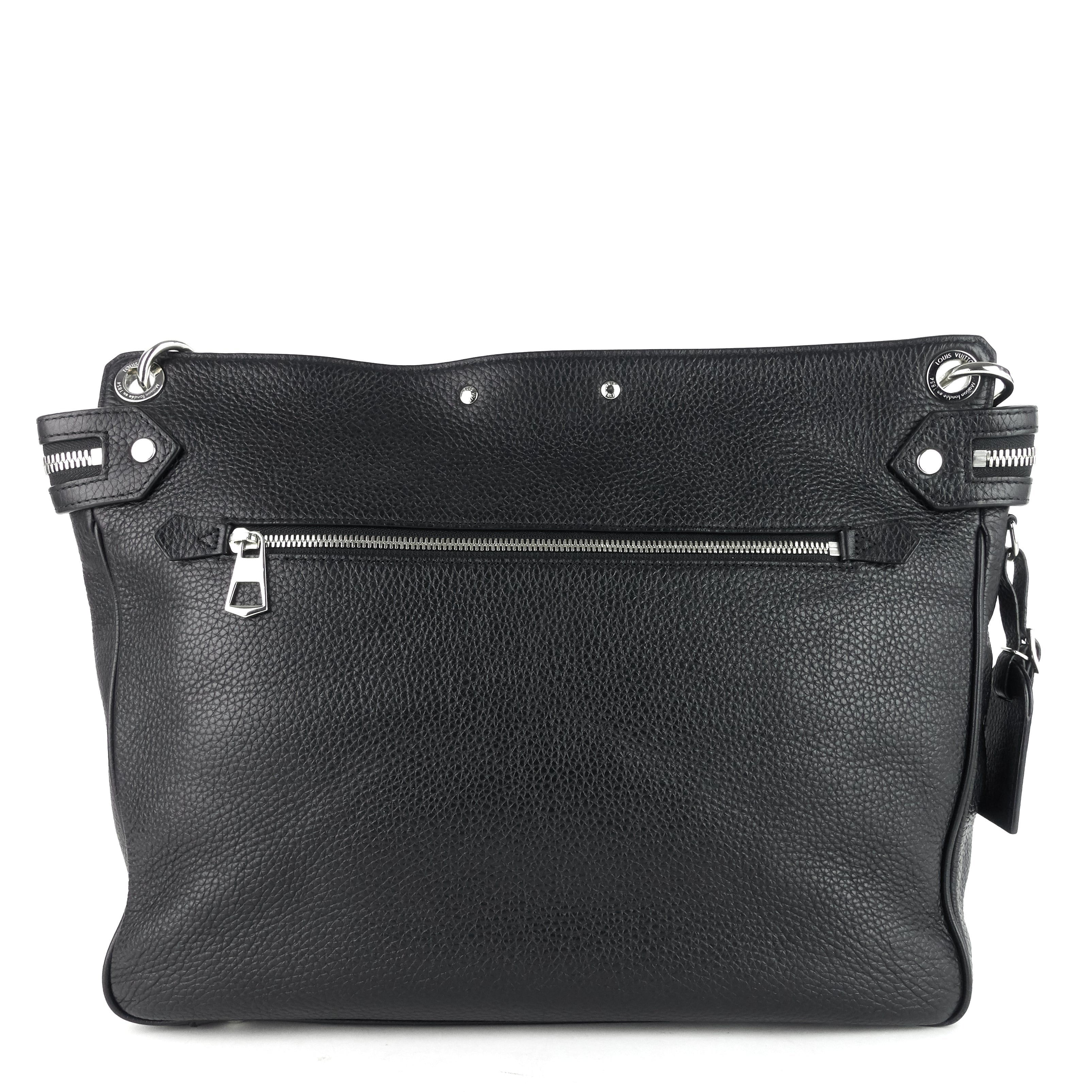 Louis Vuitto Armand Taurillon Leather Messenger Bag