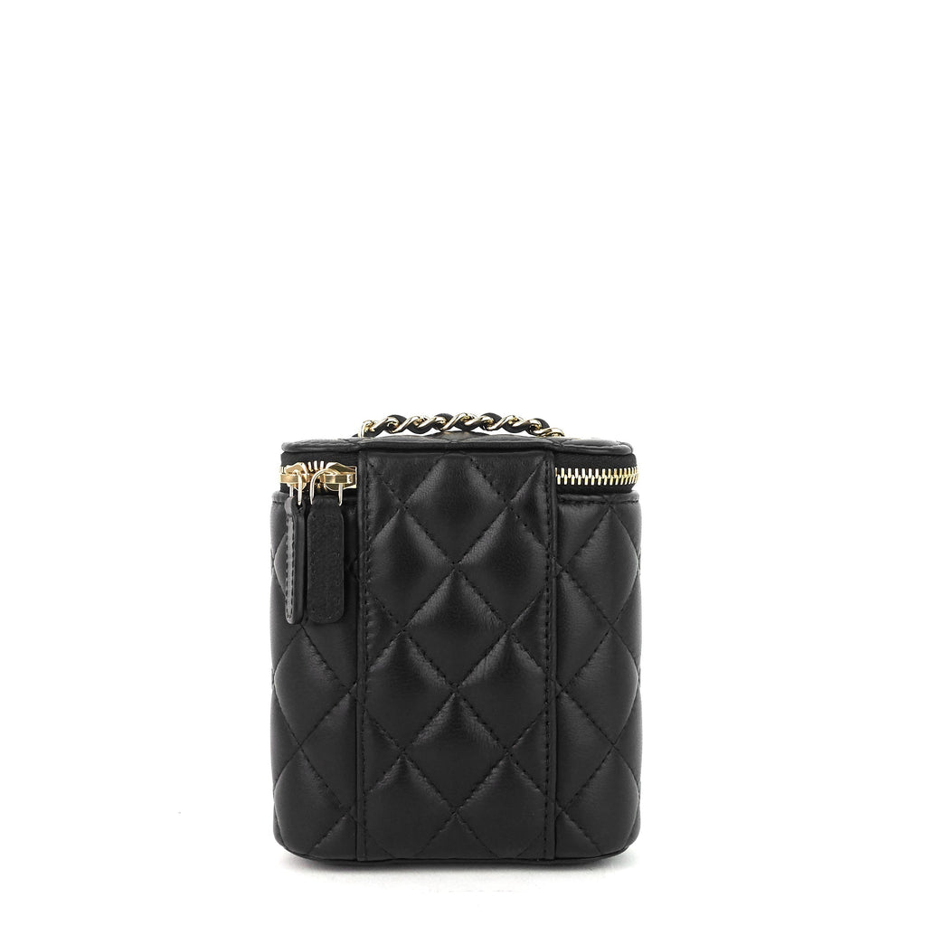 Chanel Classic Vanity with Chain MatelassÃ© Lambskin Crossbody Bag