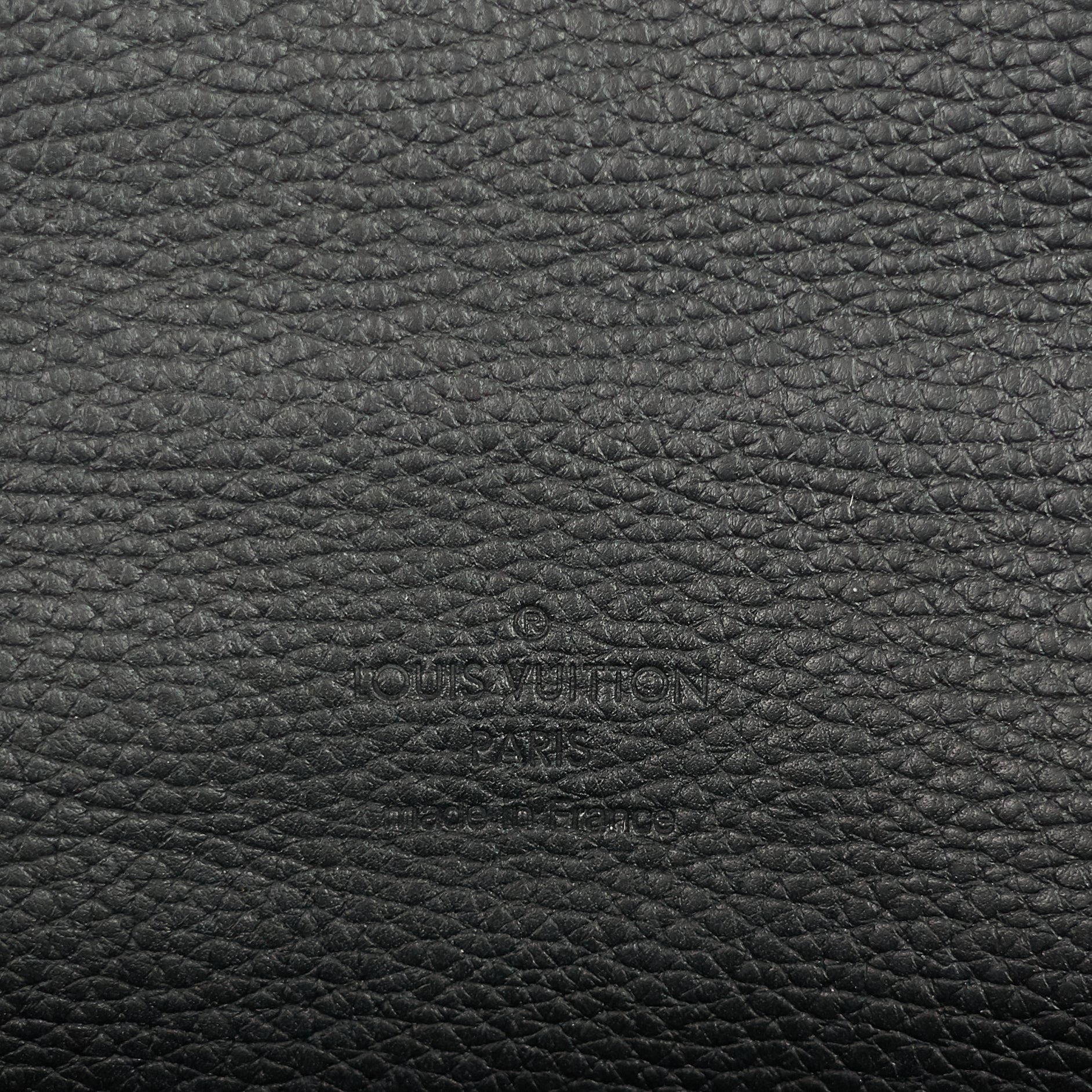 Louis Vuitto Serviette Dorian Taurillon Leather Briefcase Bag