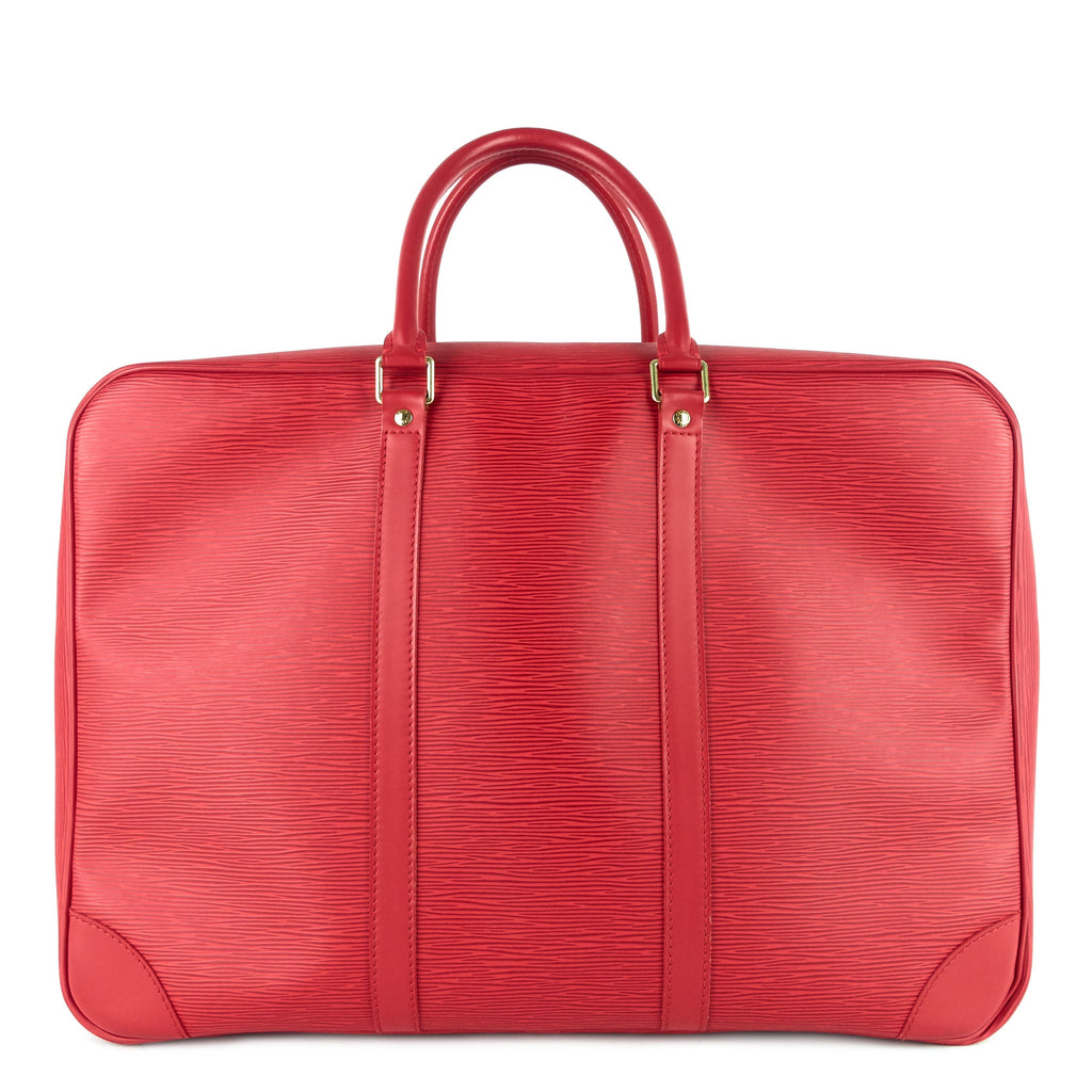 Louis Vuitto Sirius 45 Red Epi Leather Case