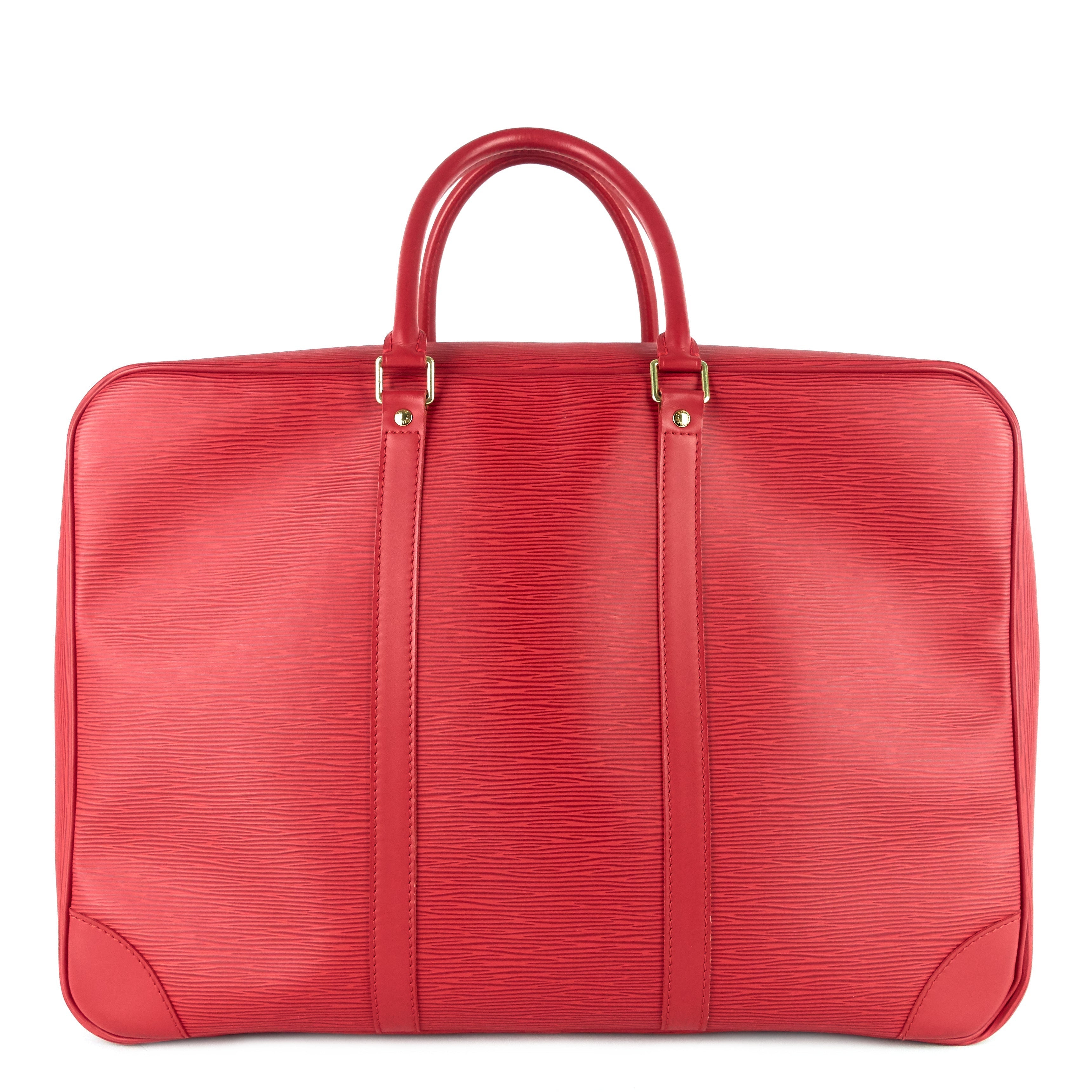 Louis Vuitto Sirius 45 Red Epi Leather Case